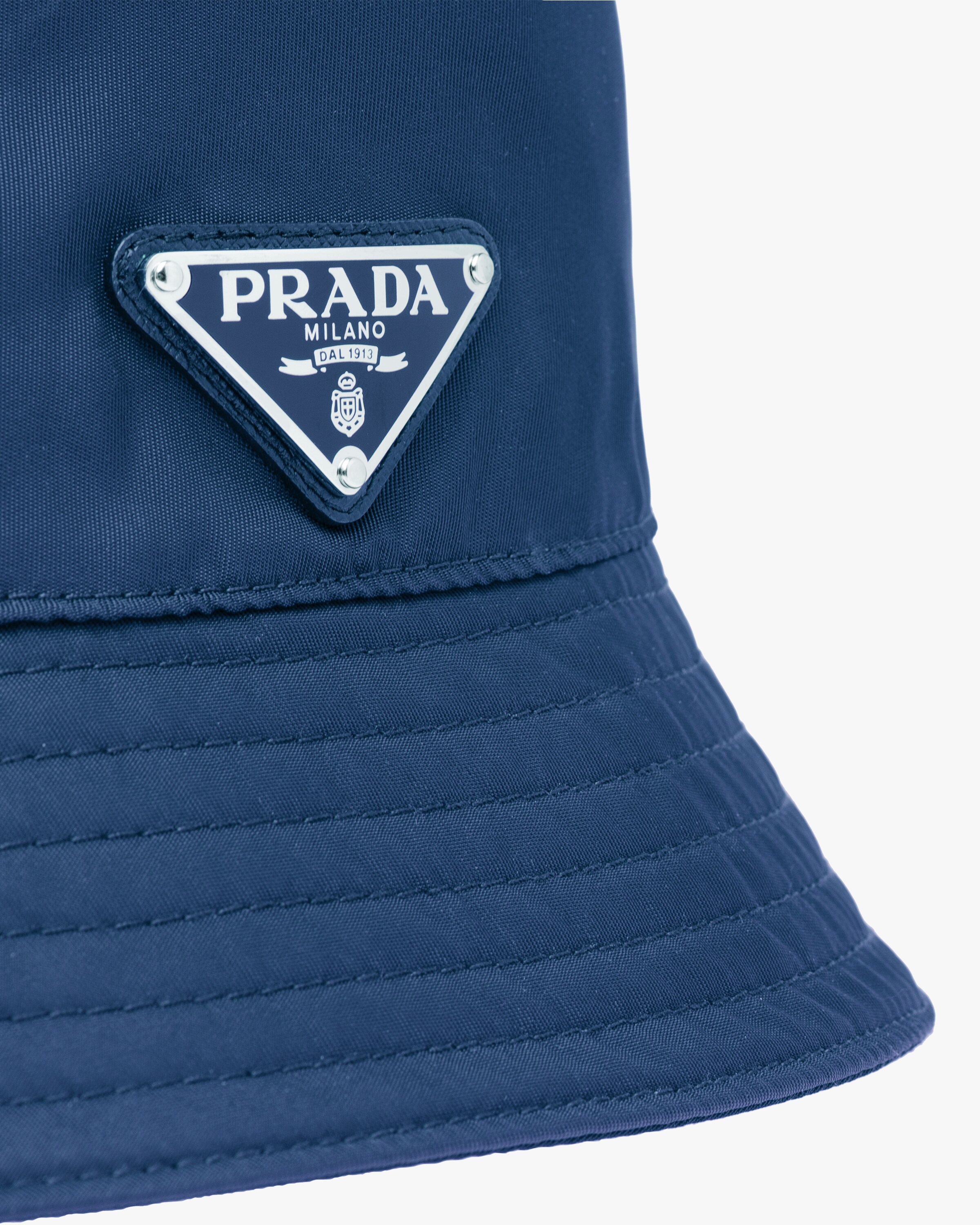 Bluette Nylon Bucket Hat Prada