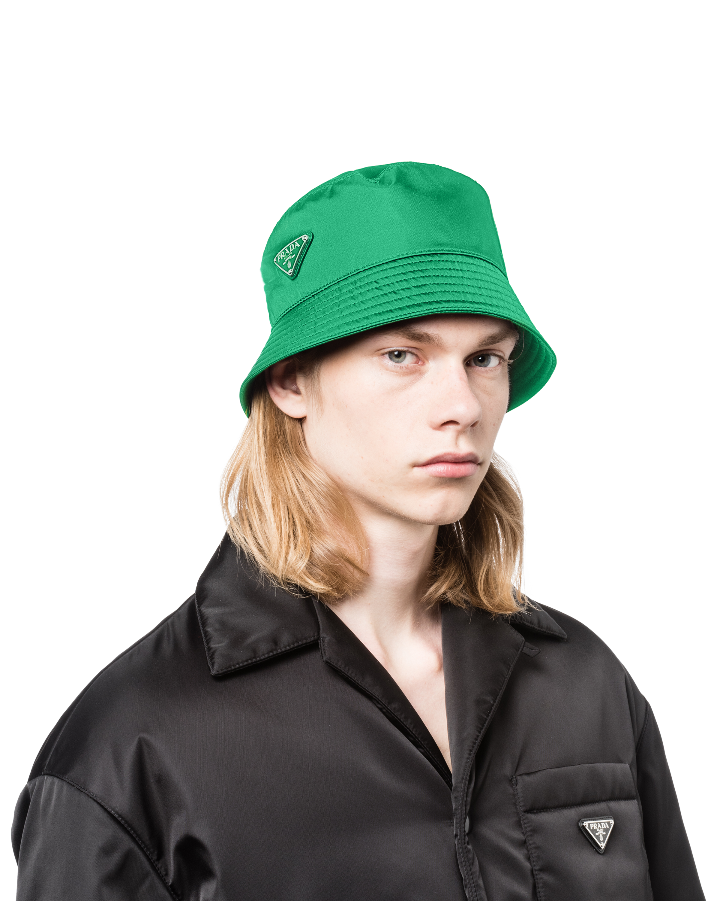 green prada hat