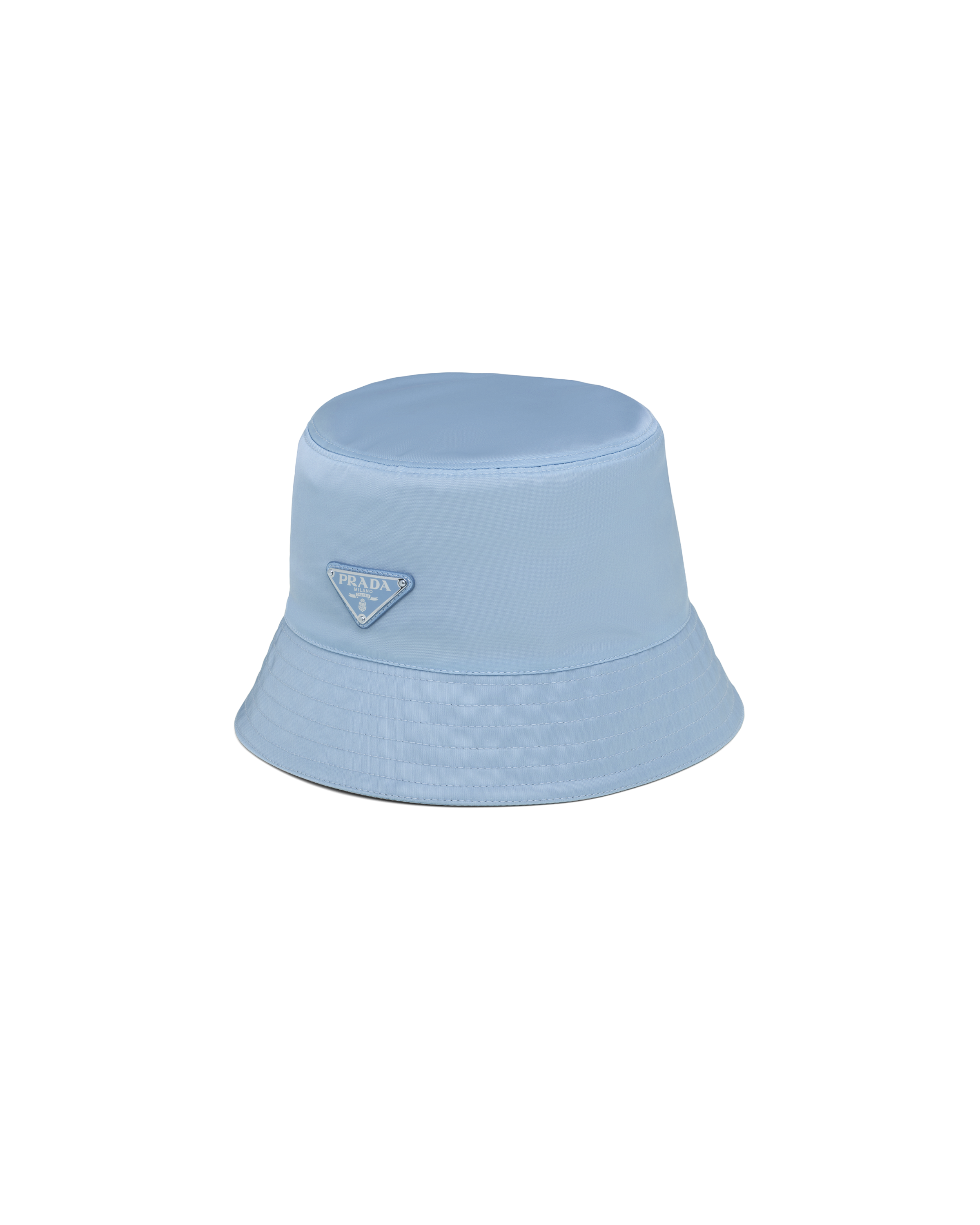 prada white bucket hat