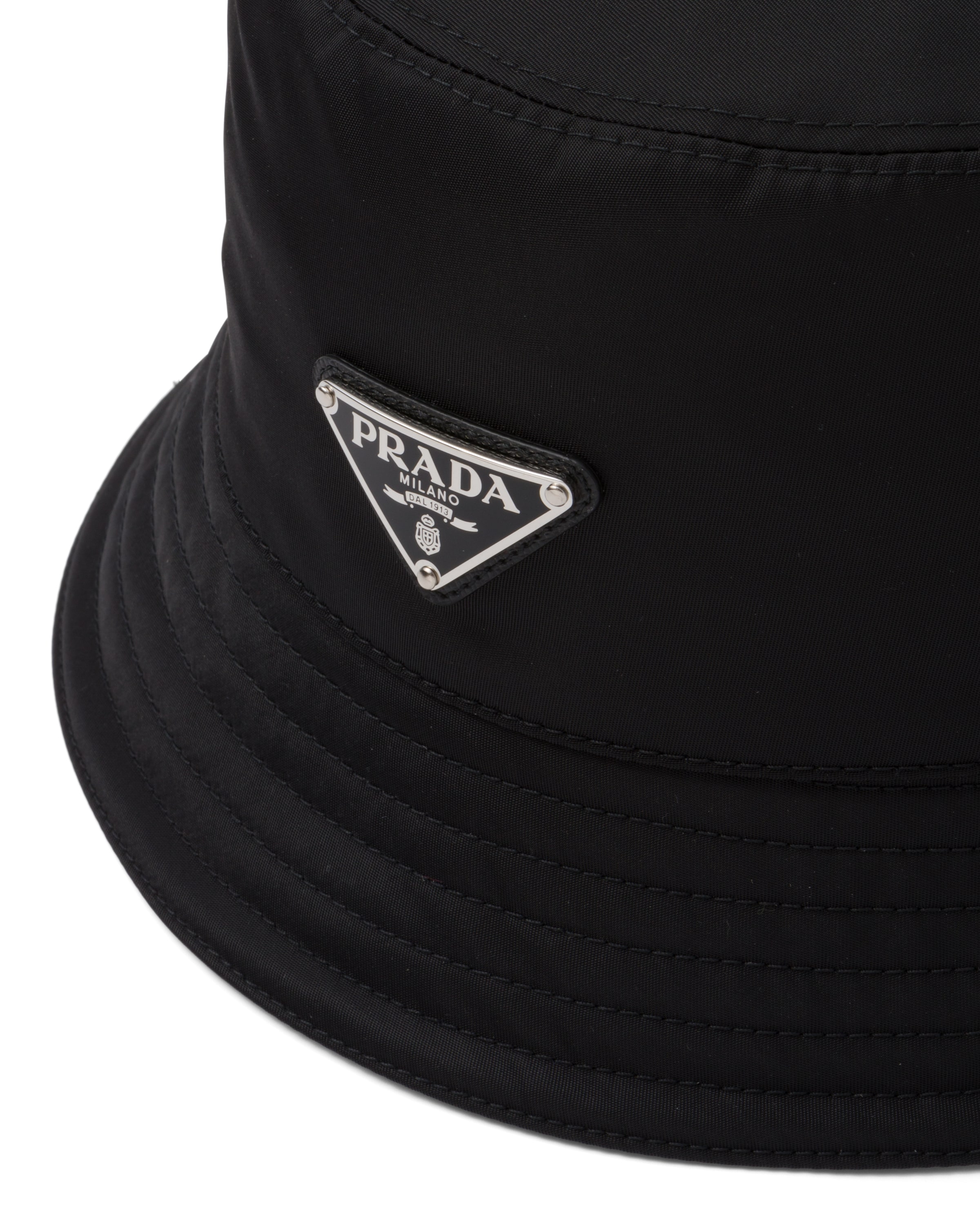 Black ReNylon bucket hat Prada