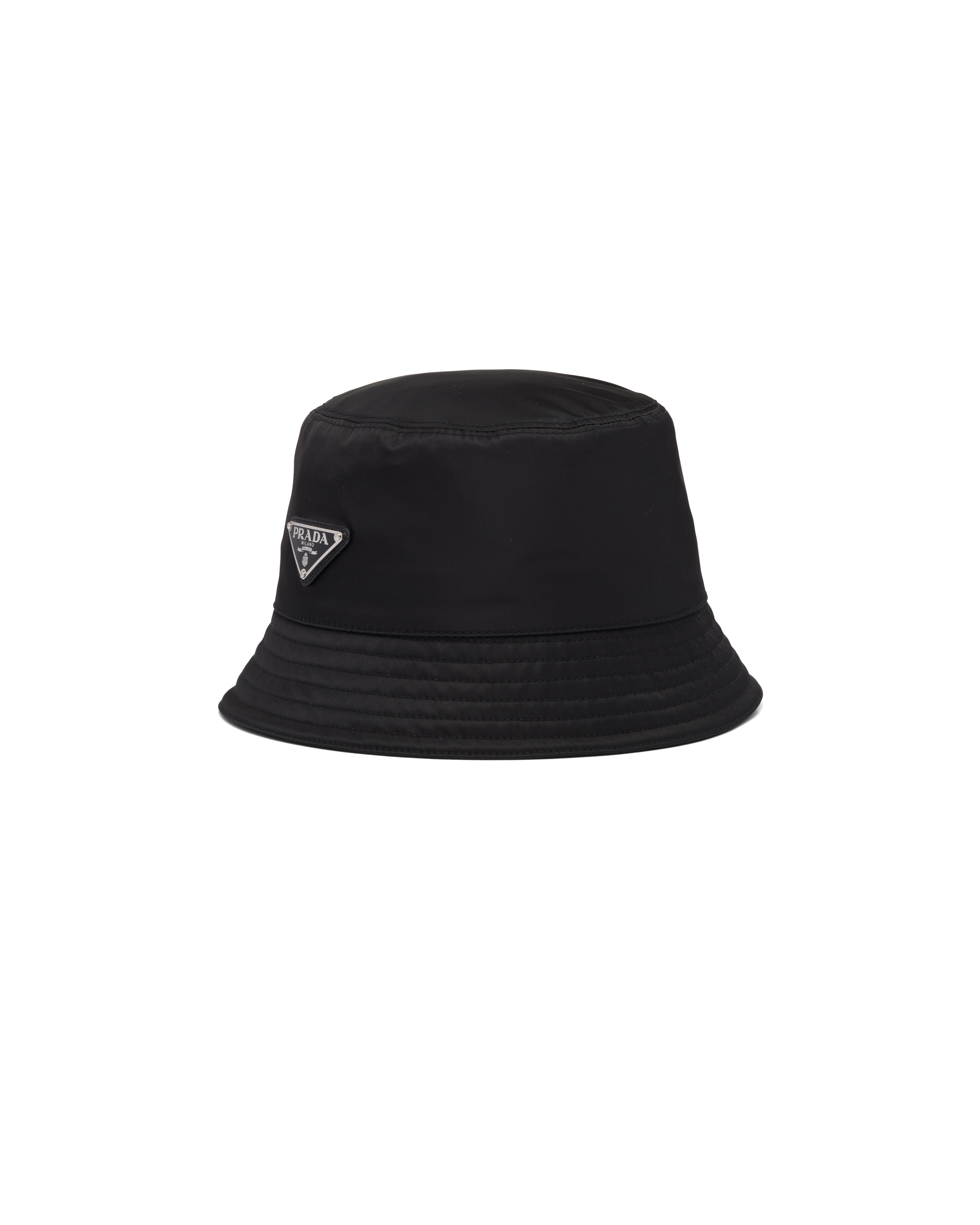 Prada Re-nylon Bucket Hat In Black