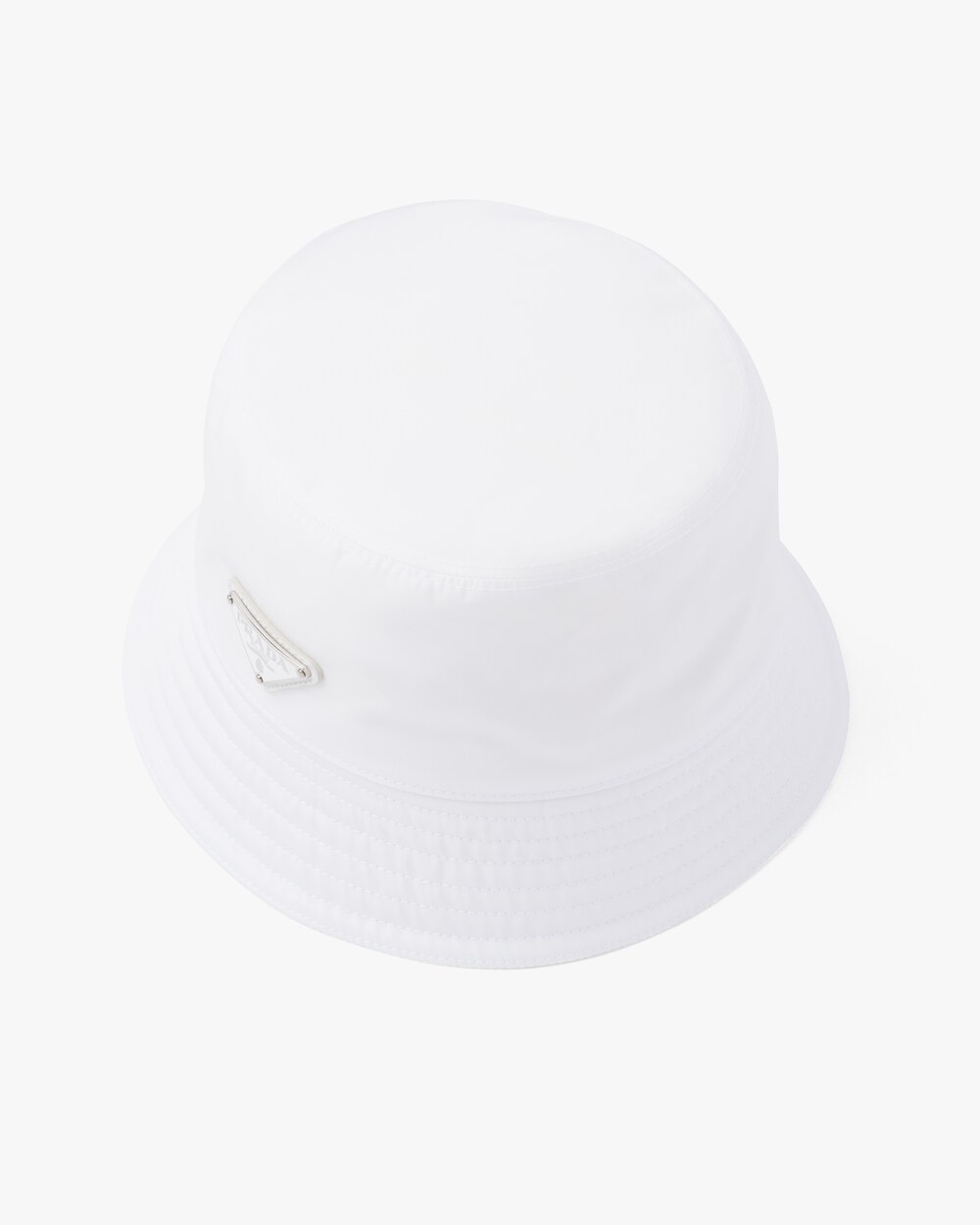 white prada bucket hat