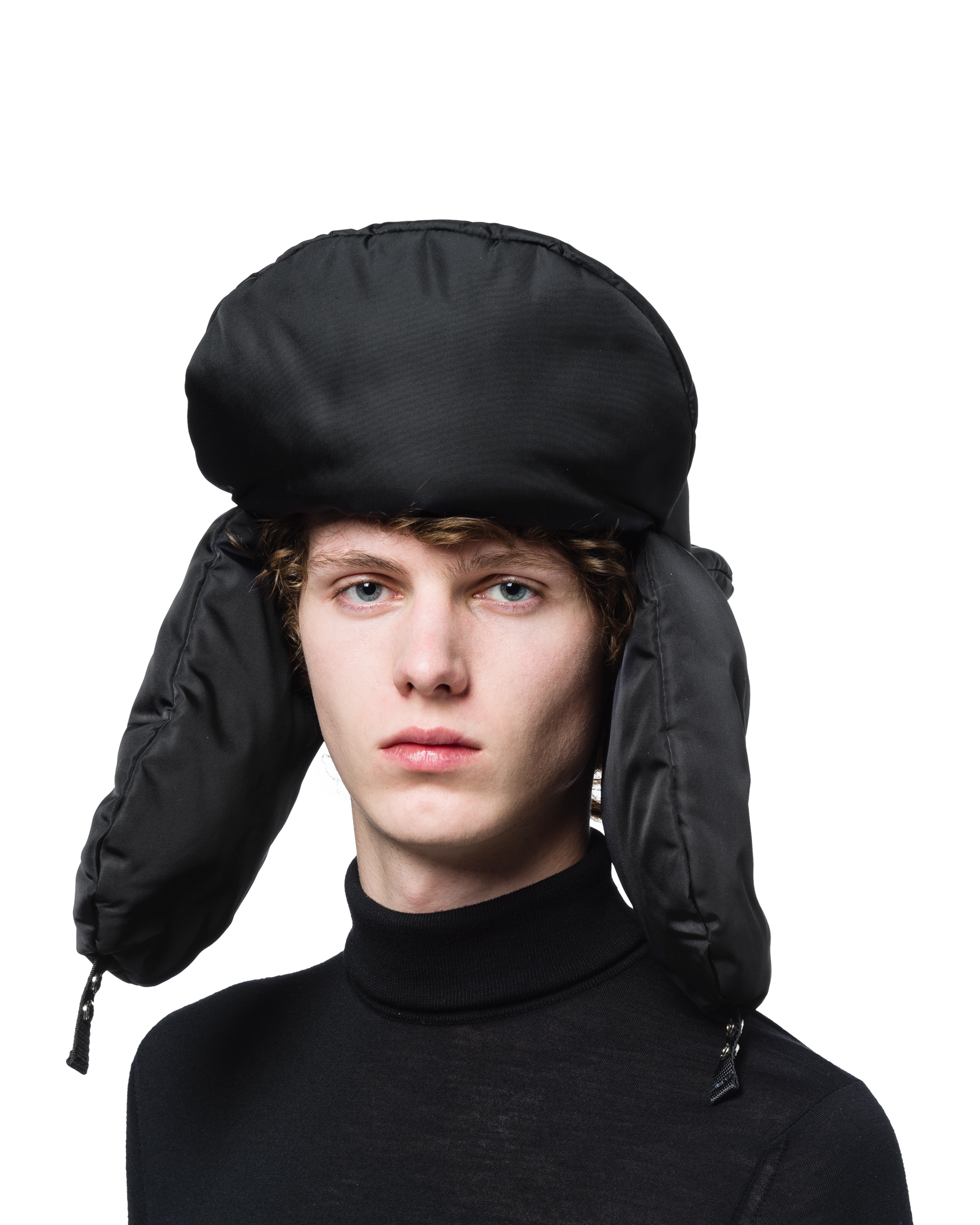 Padded nylon gabardine hat | Prada