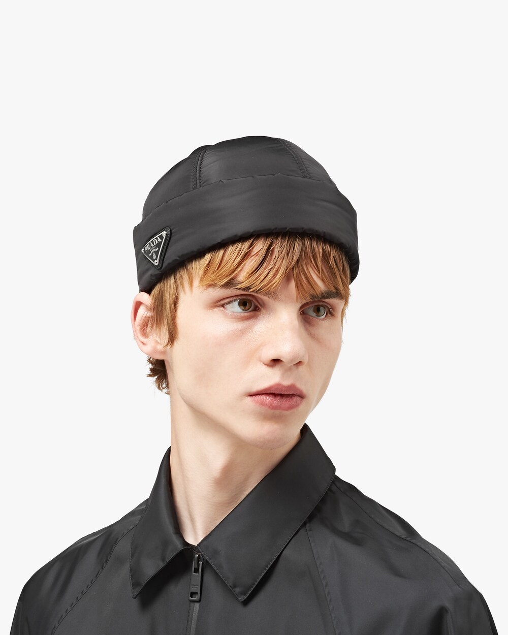 prada black beanie