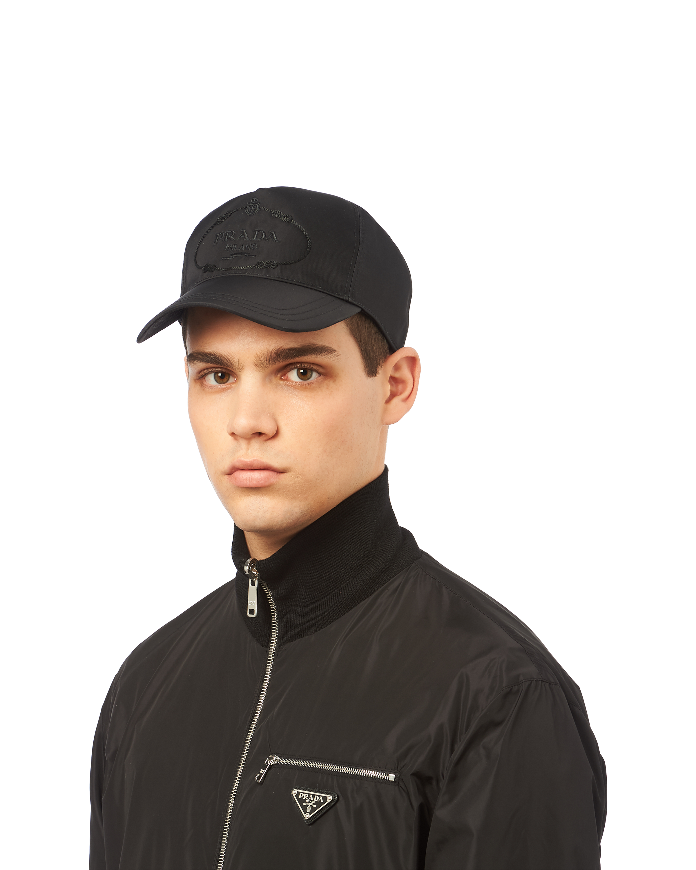 Nylon baseball cap | Prada