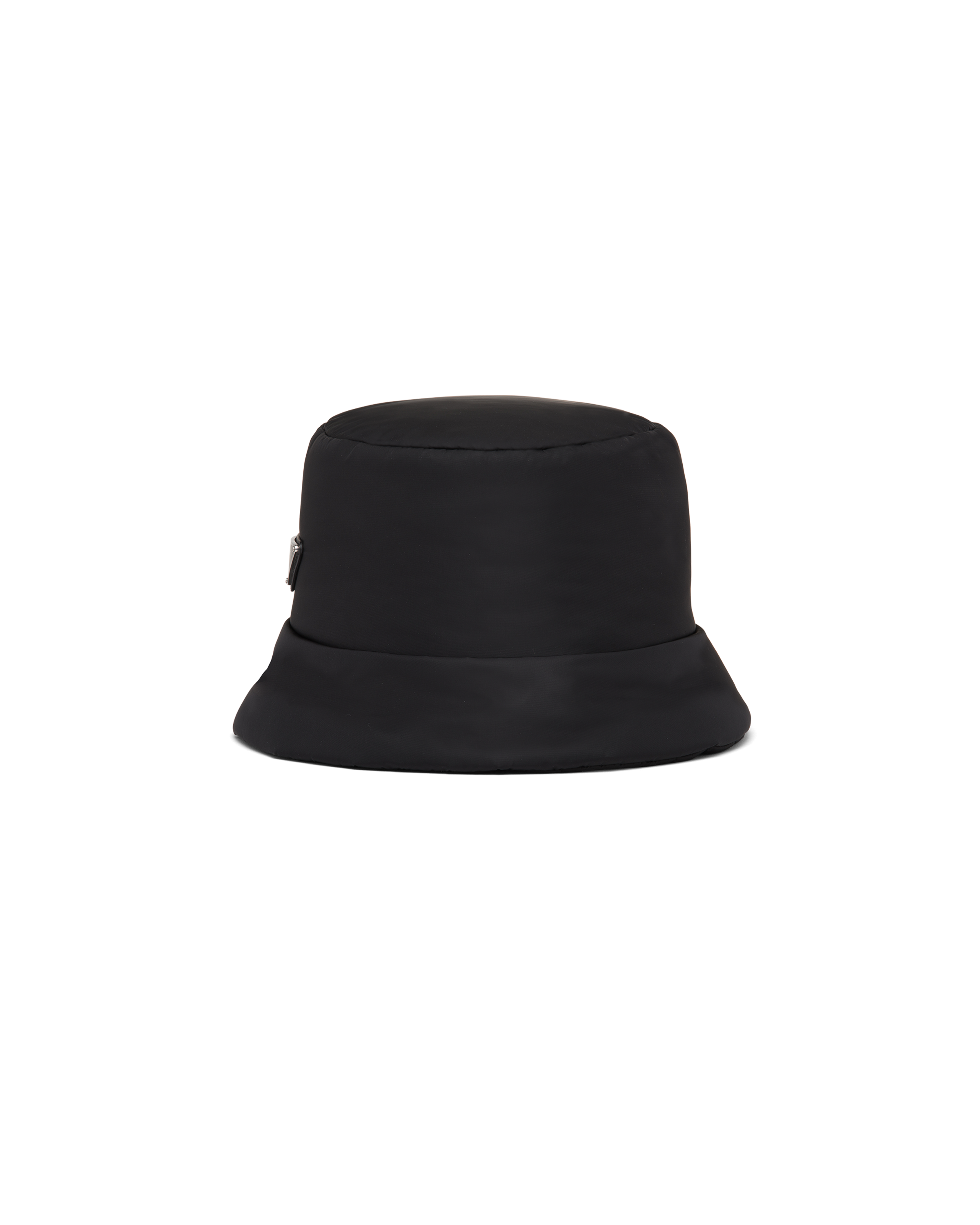 Shop Prada Re-nylon Bucket Hat In Black