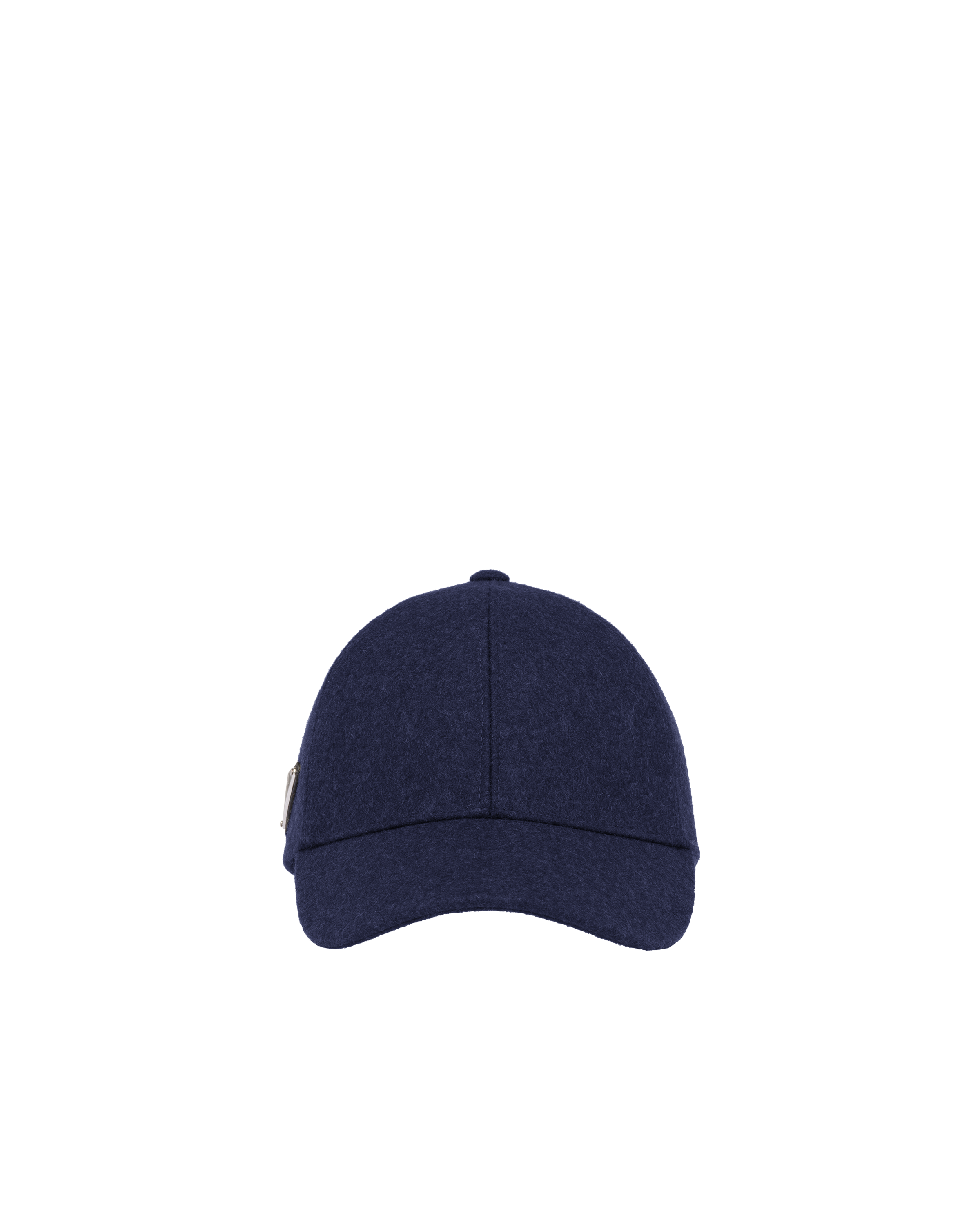 Prada Loden Baseball Cap In Navy