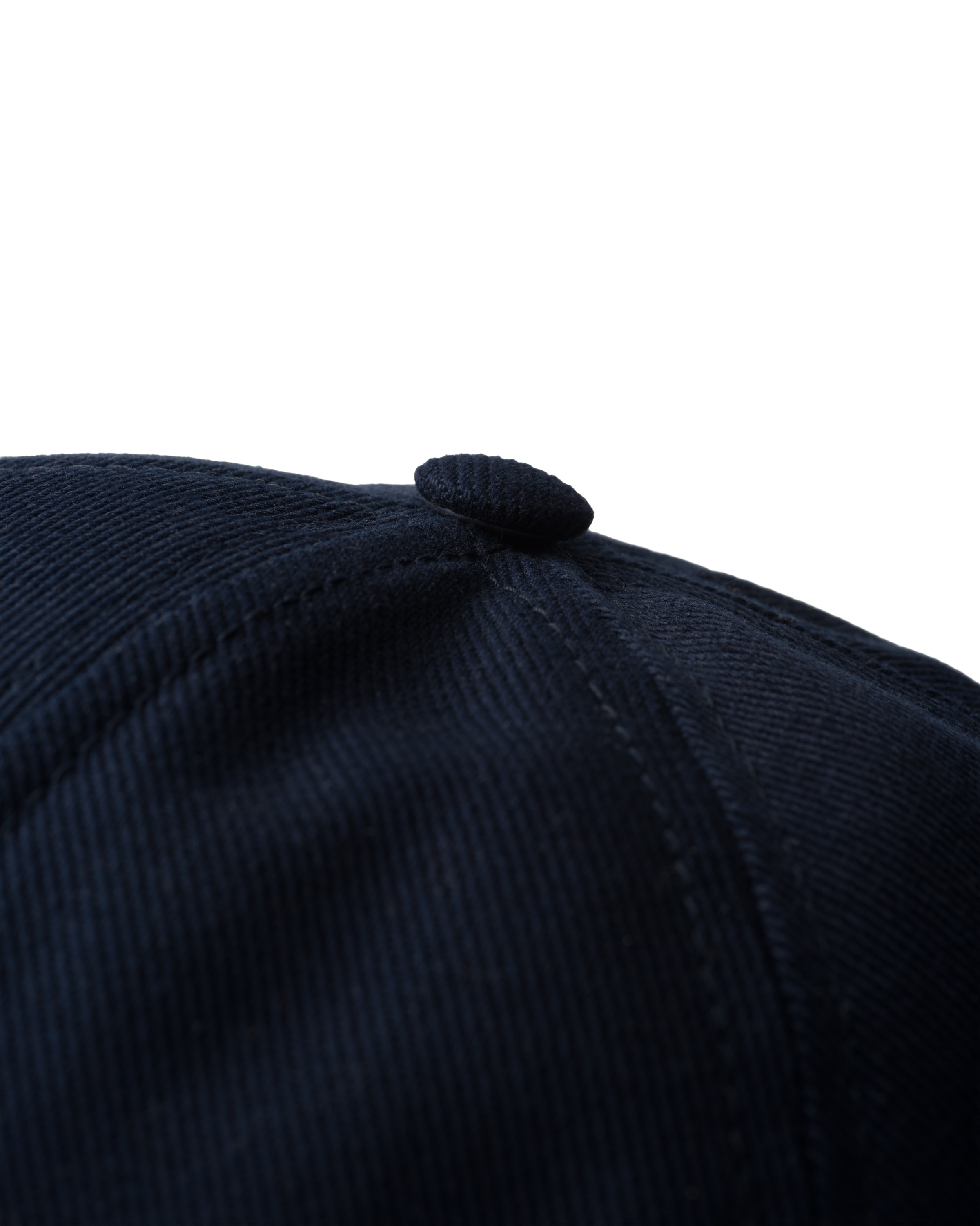 Prada Drill Baseball Cap In Navy