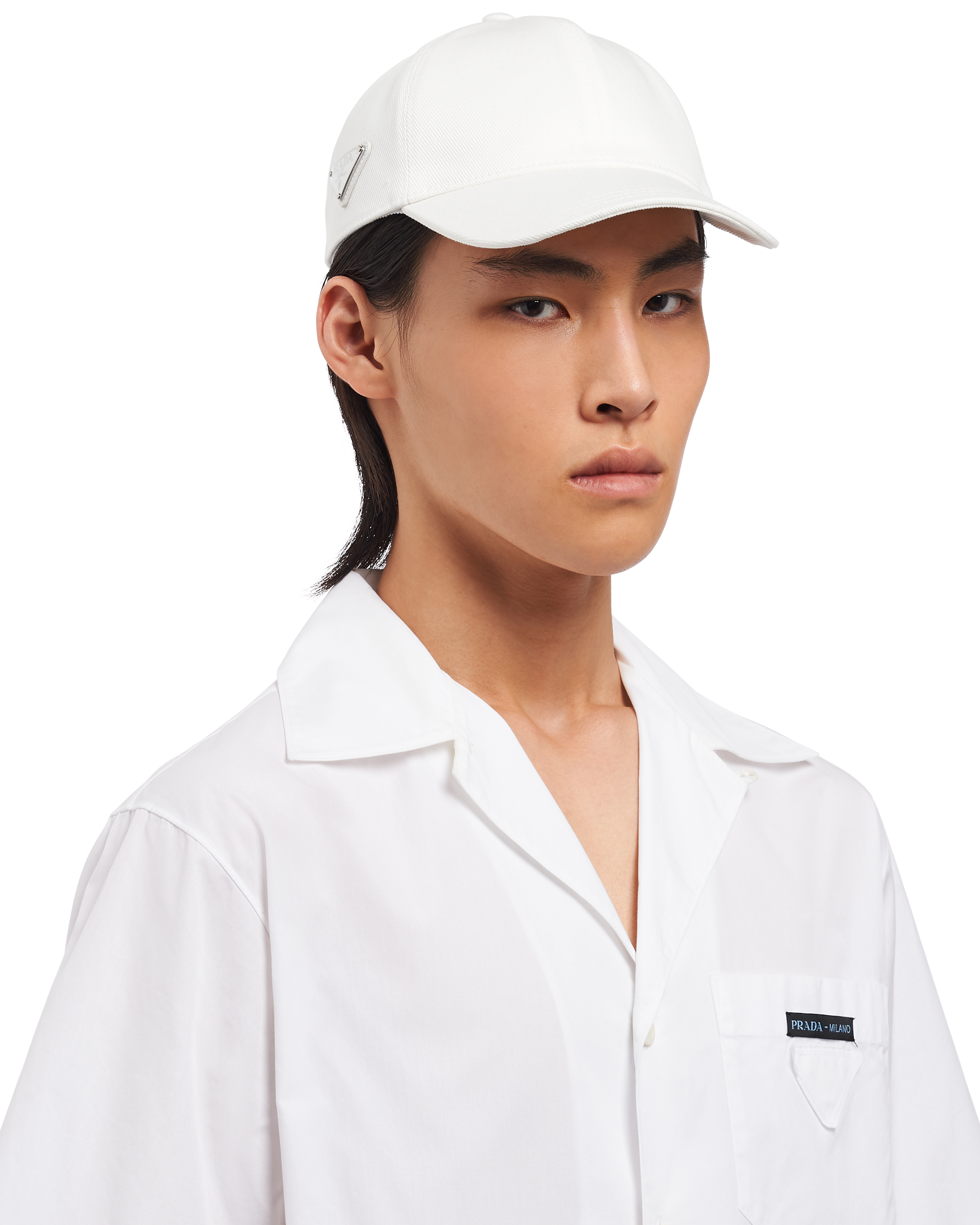 Prada white hat discount