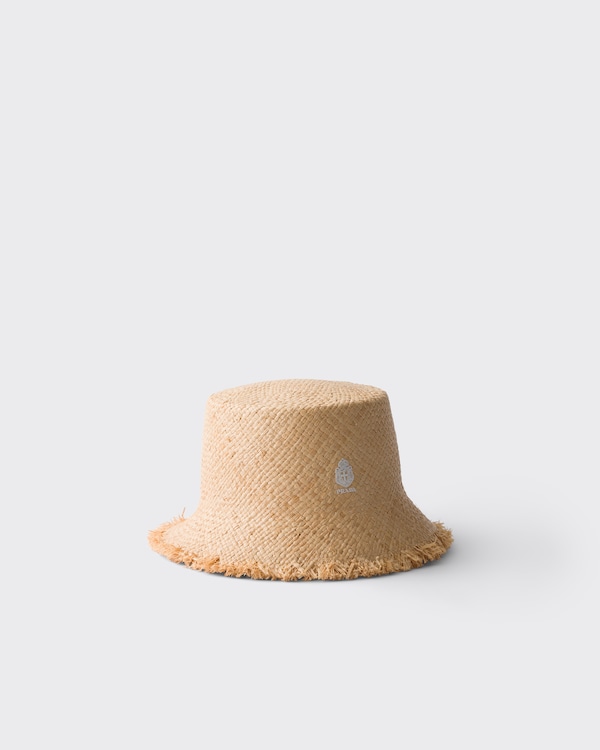Raffia bucket hat - Natural Raffia bucket hat - Natural