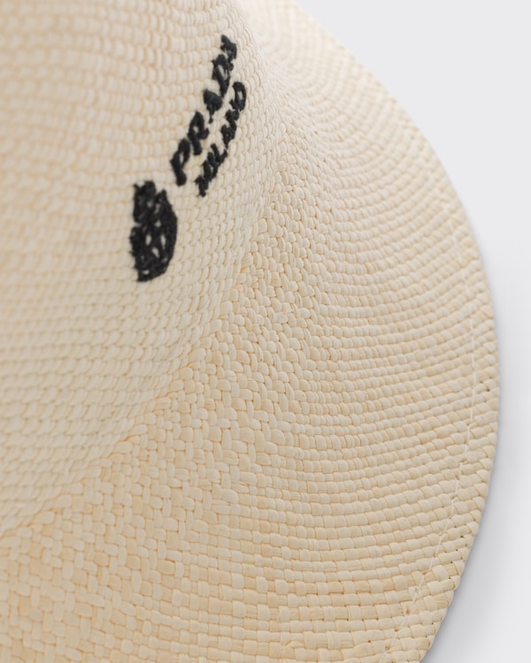 Panama fabric bucket hat - Natural Panama fabric bucket hat - Natural