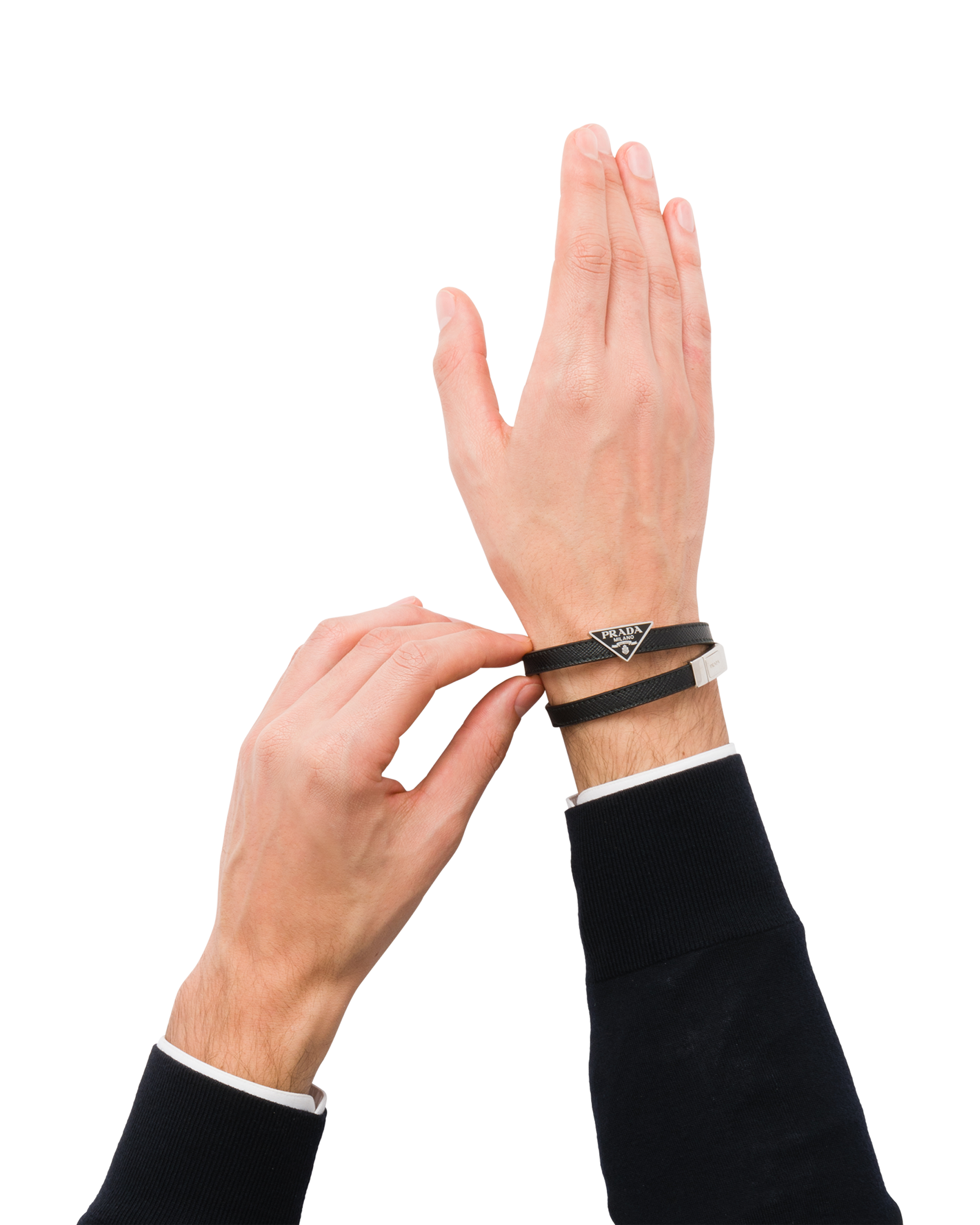 Prada outlet bracelet mens