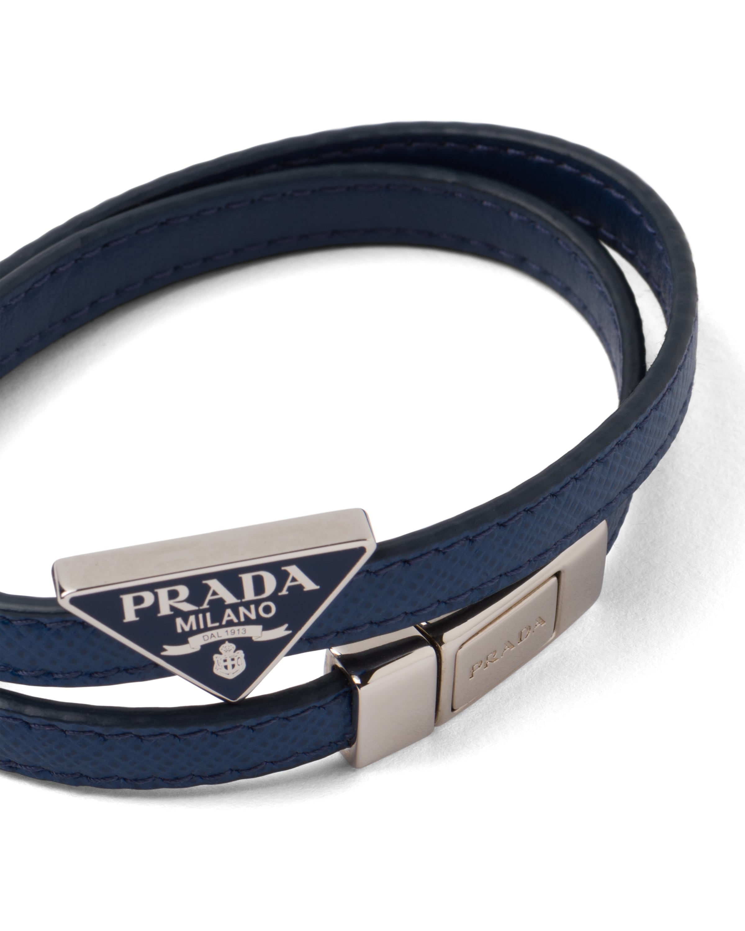 Saffiano Leather Bracelet | Prada