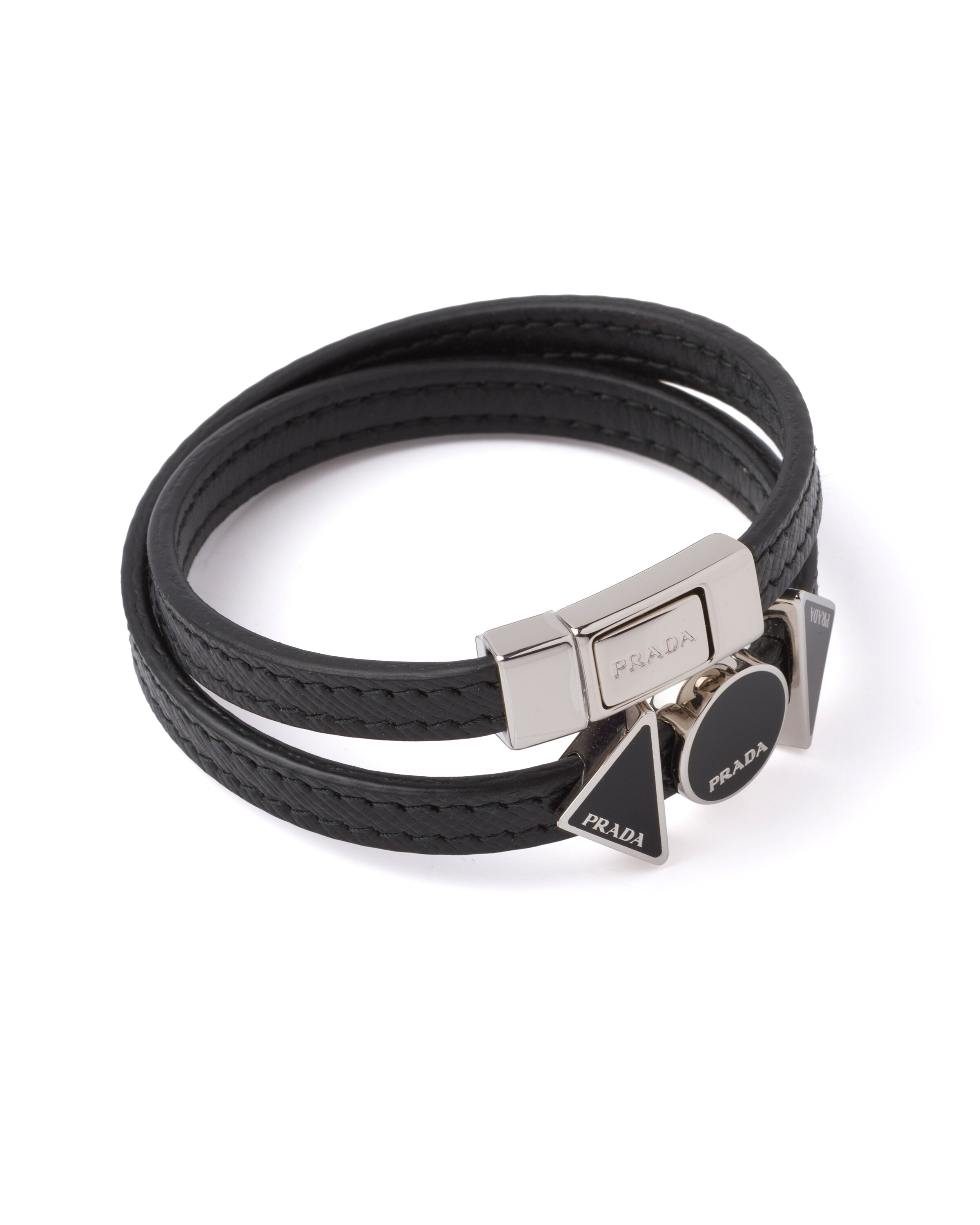 Saffiano leather bracelet Clearance