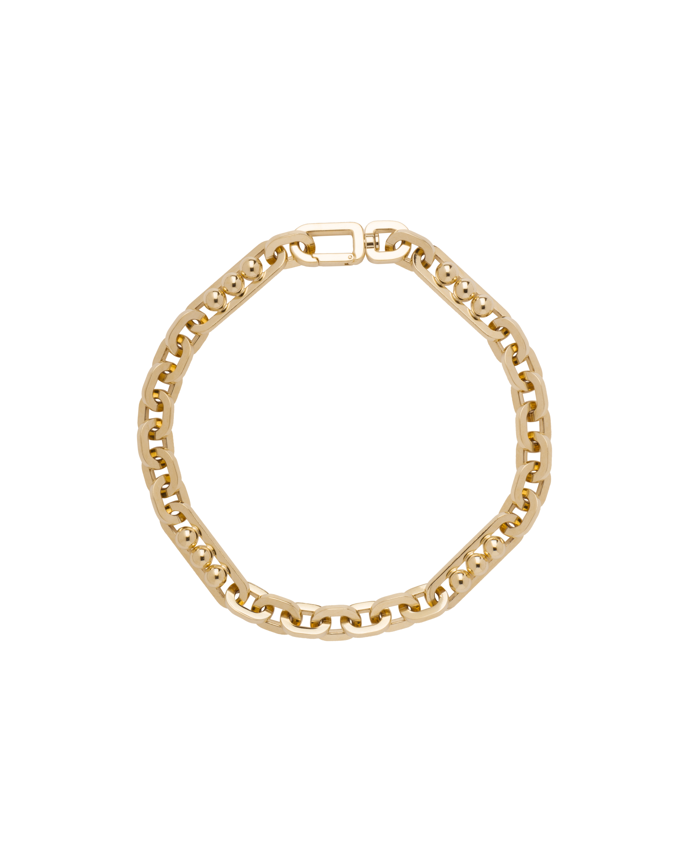 Prada Fine Jewellery Gold And Diamond Necklace