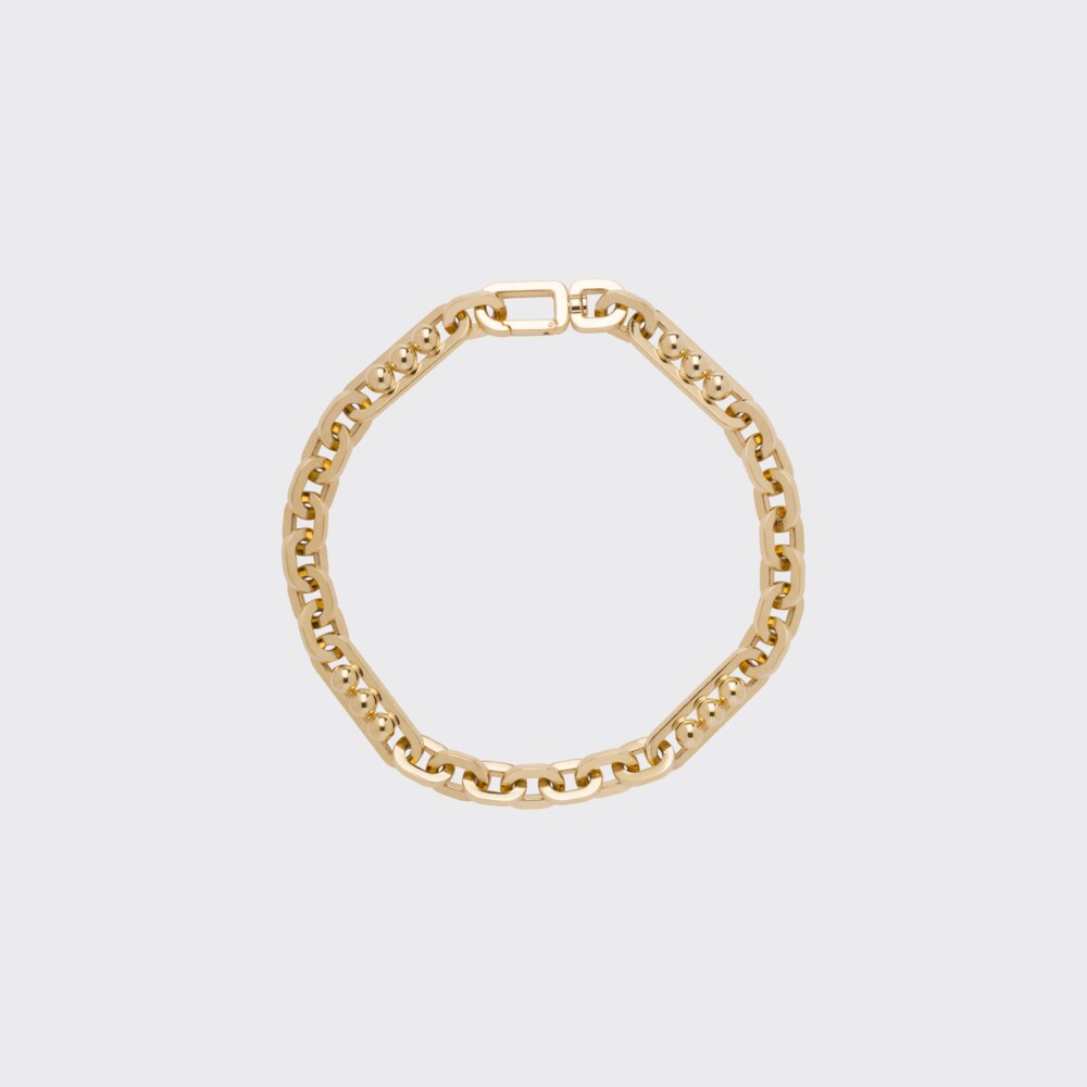 Gold Chain necklace | Prada