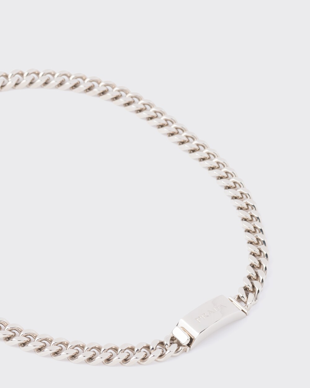 Silver Chain Jewels necklace | Prada