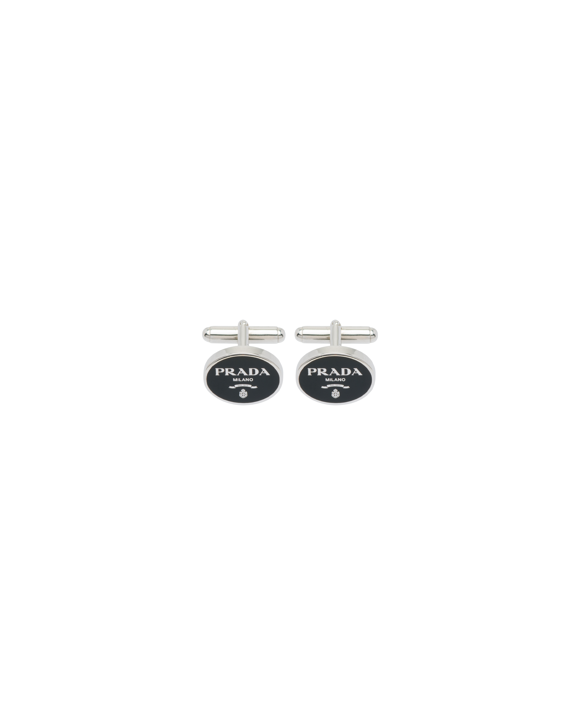 Silver cufflinks | Prada