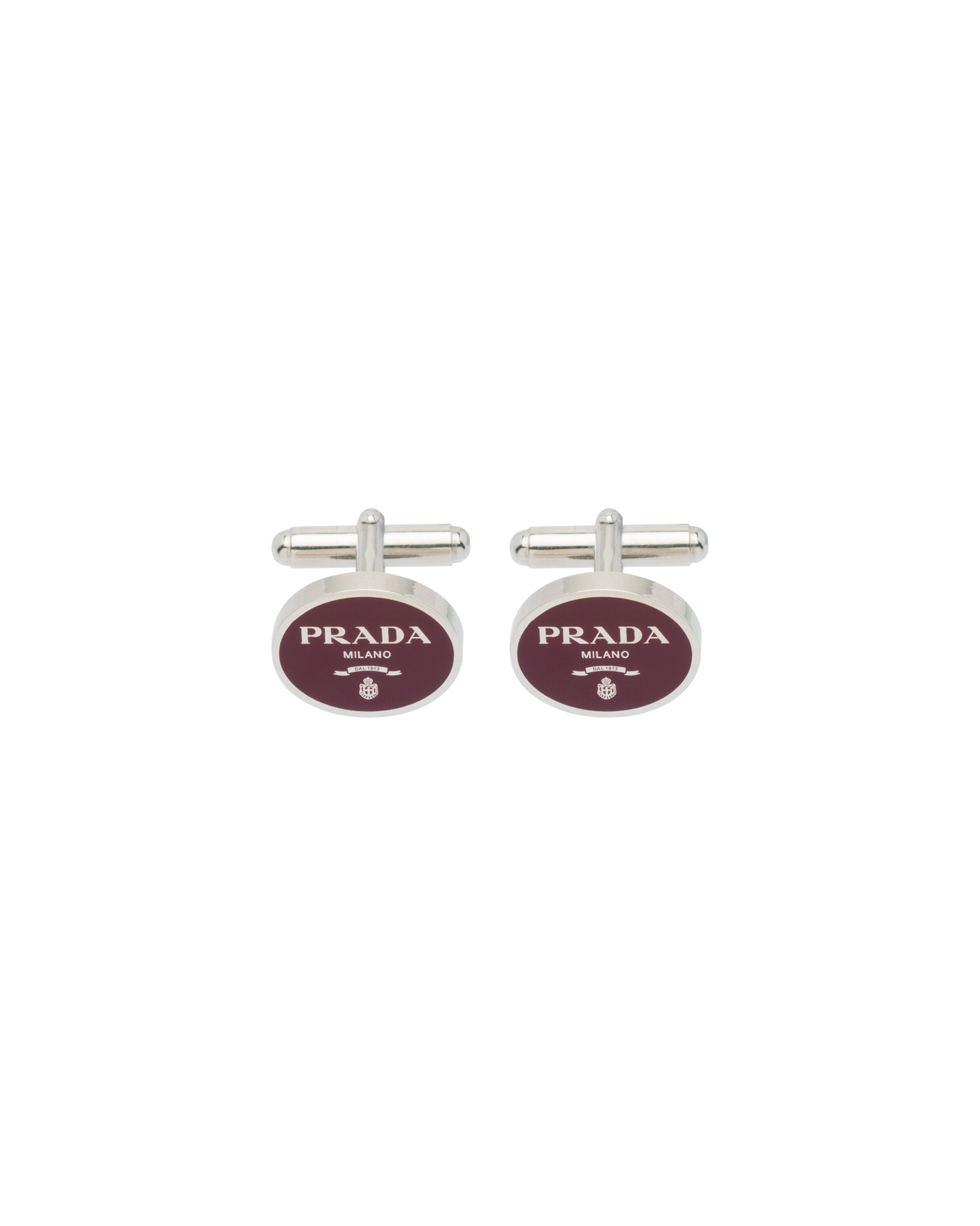 Silver cufflinks Prada