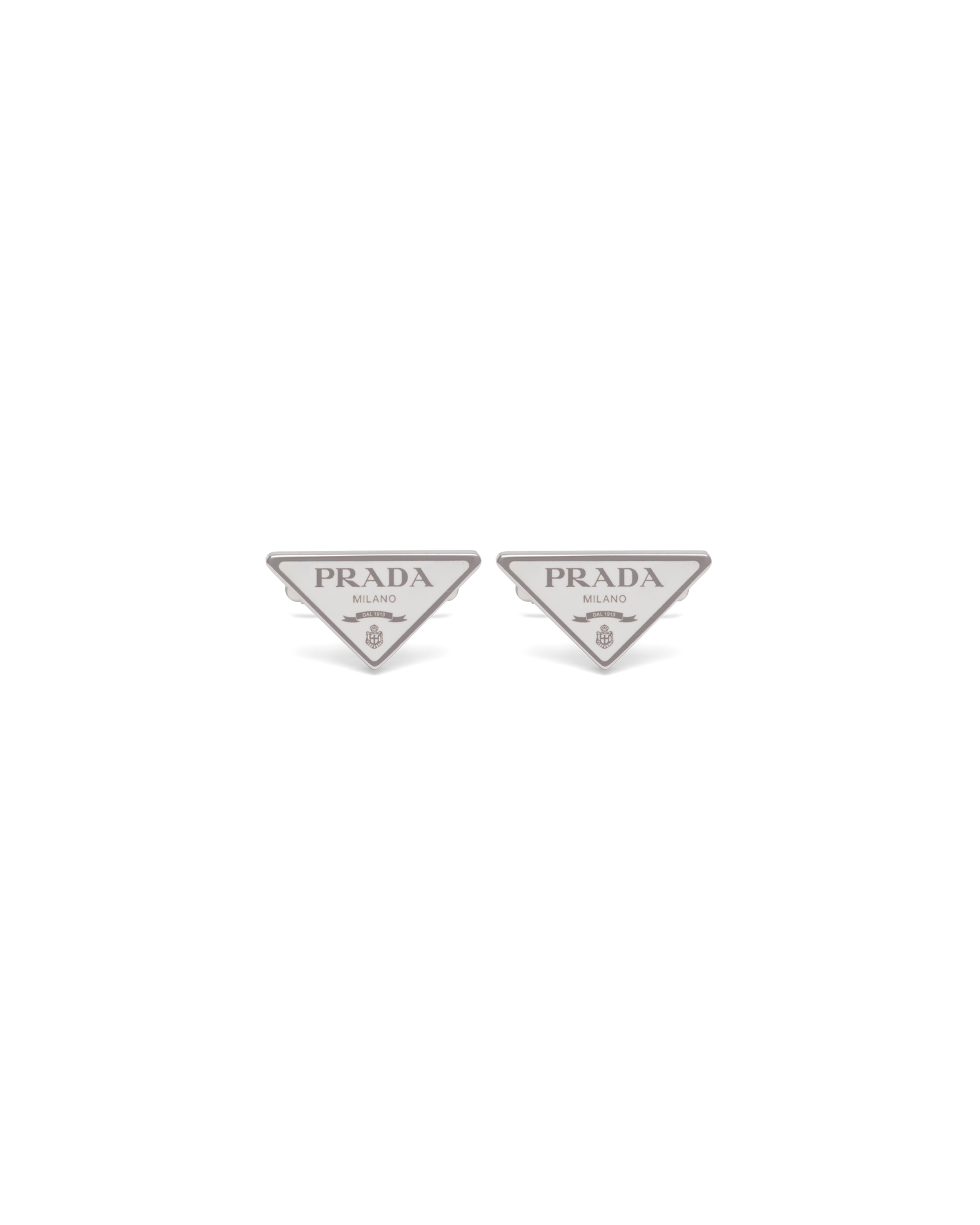 PRADA 925 STERLING SILVER CUFFLINKS