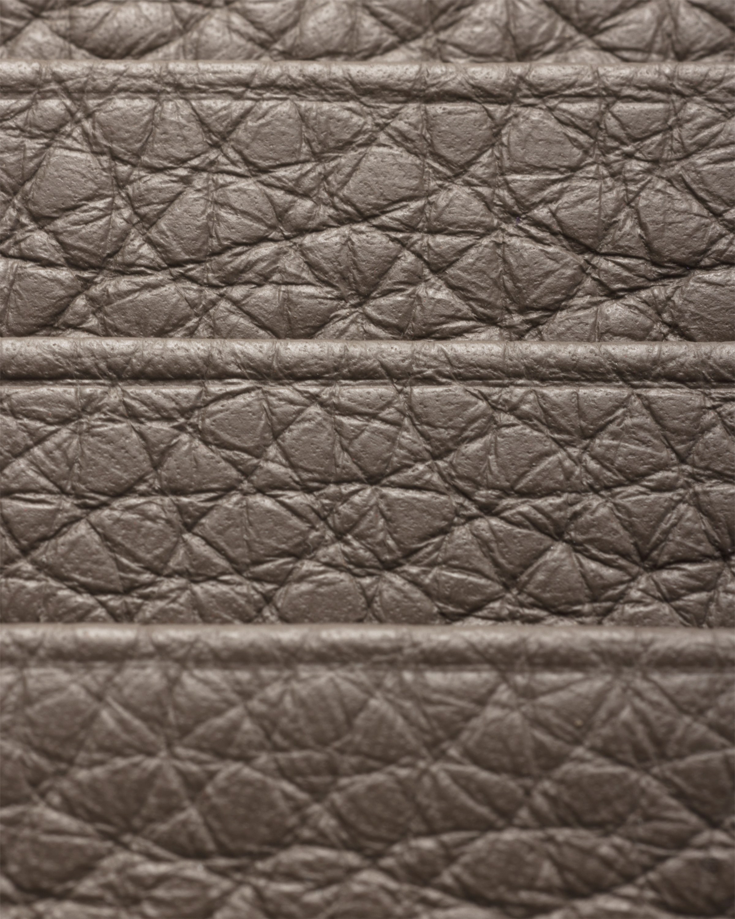 Prada Leather Triangle Card Holder