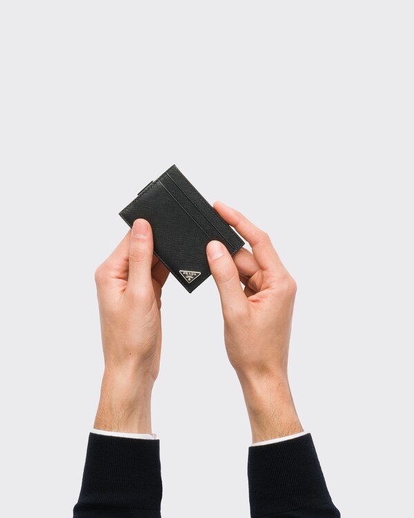 Saffiano Leather Card Holder Saffiano Leather Card Holder