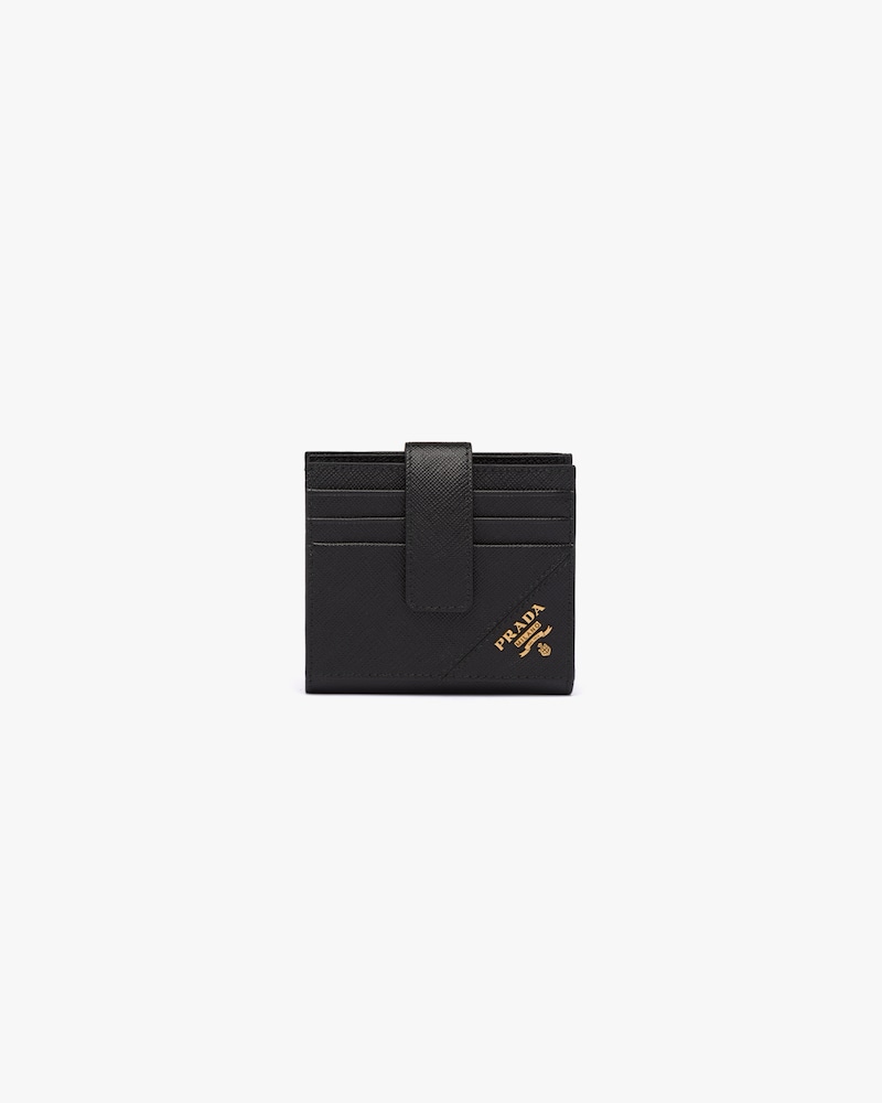 prada leather card holder