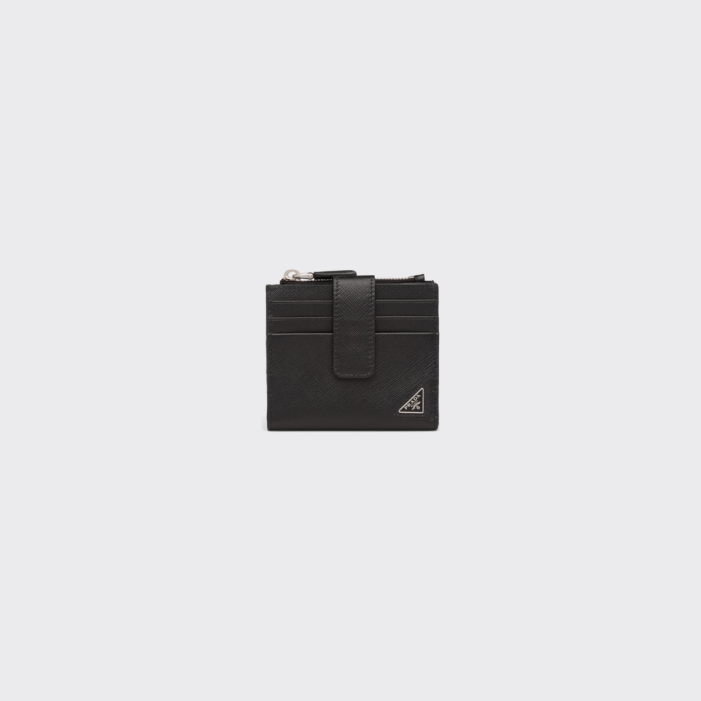 Prada Saffiano 皮革卡片夹 1