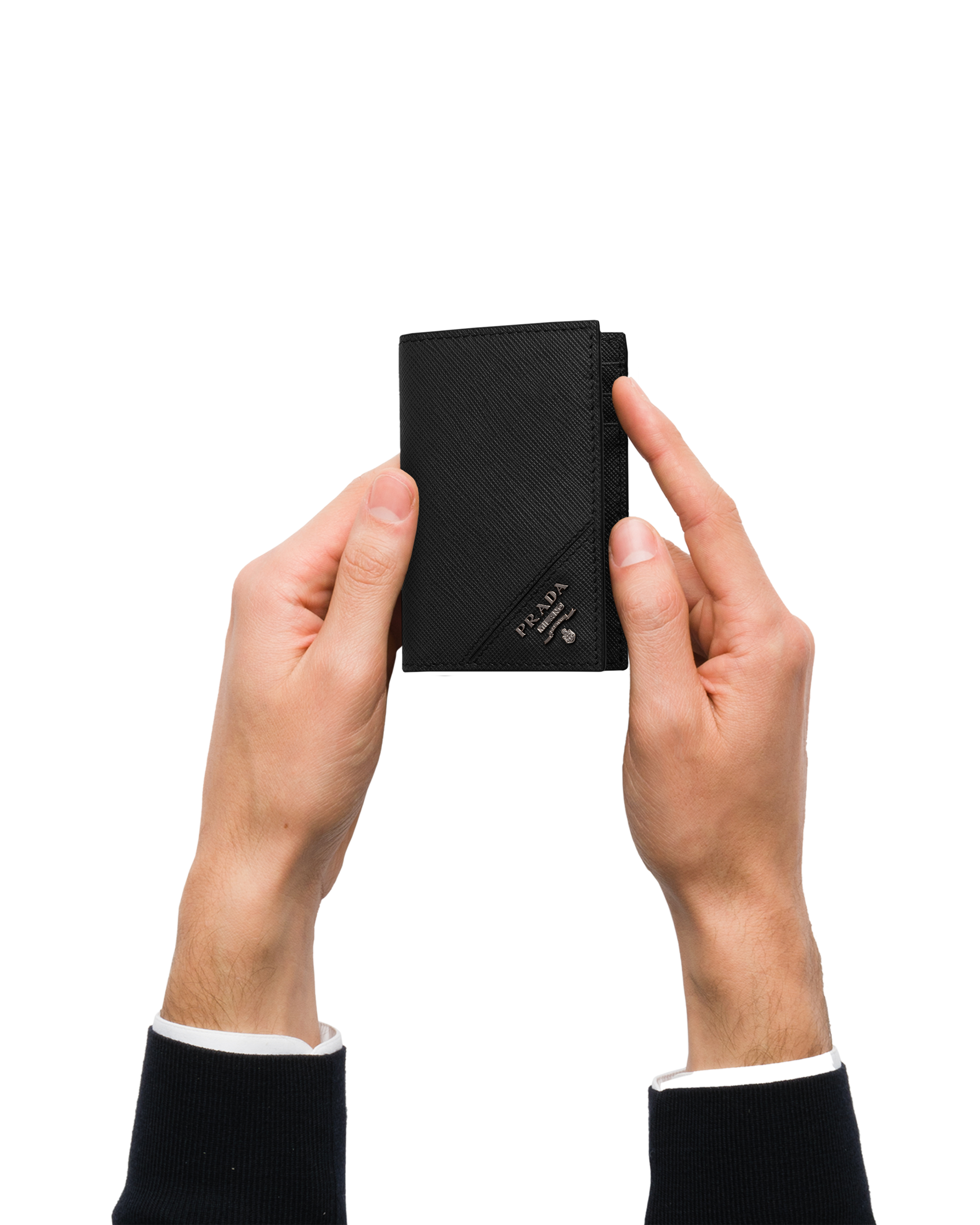 Saffiano Leather Card Holder