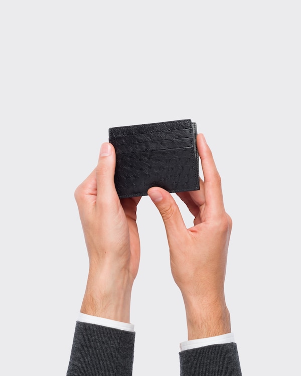 حامل بطاقات من الجلد حامل بطاقات من الجلد