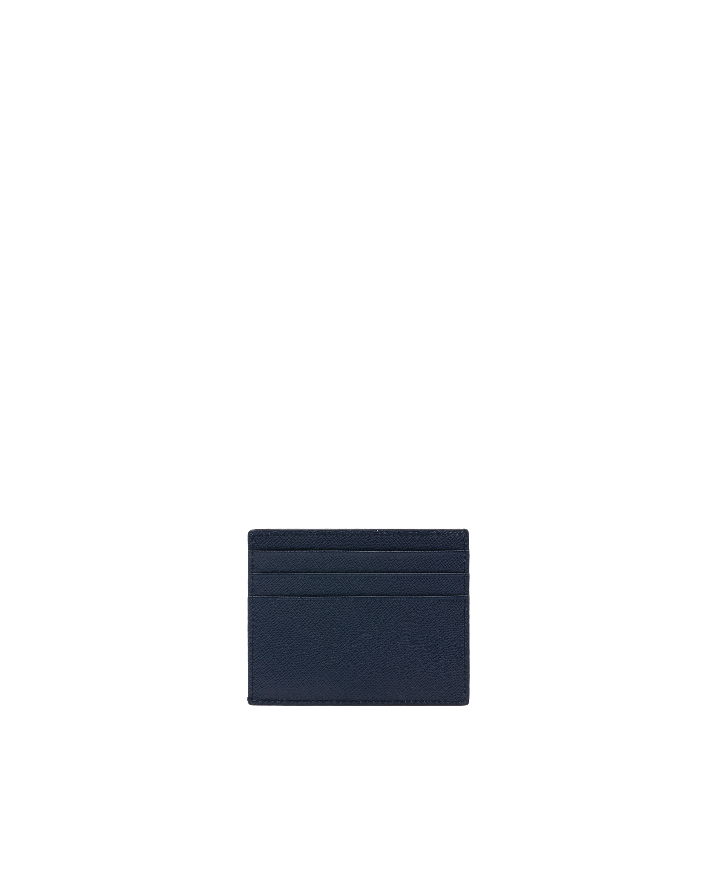 prada logo card holder