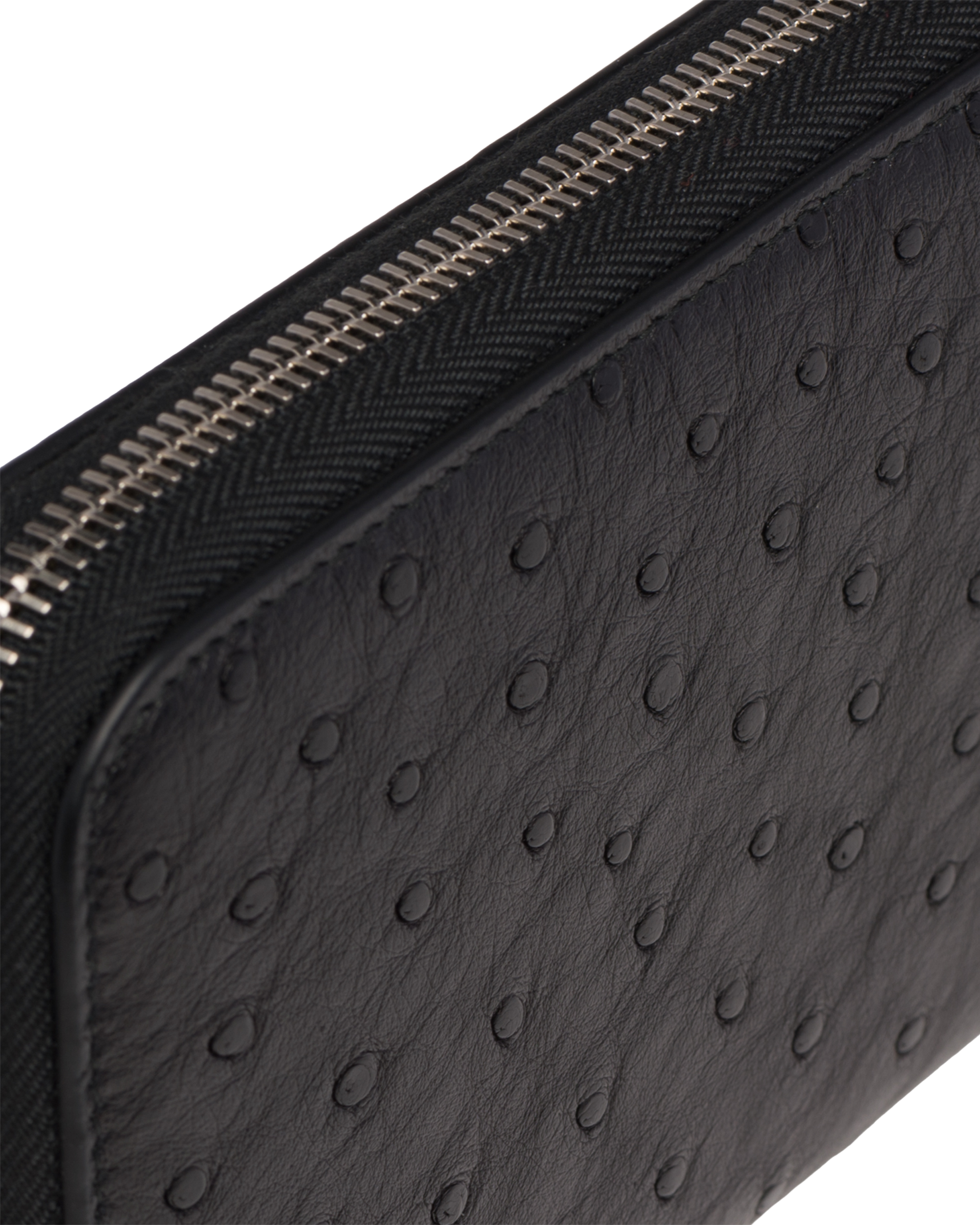 Prada ostrich wallet 2025
