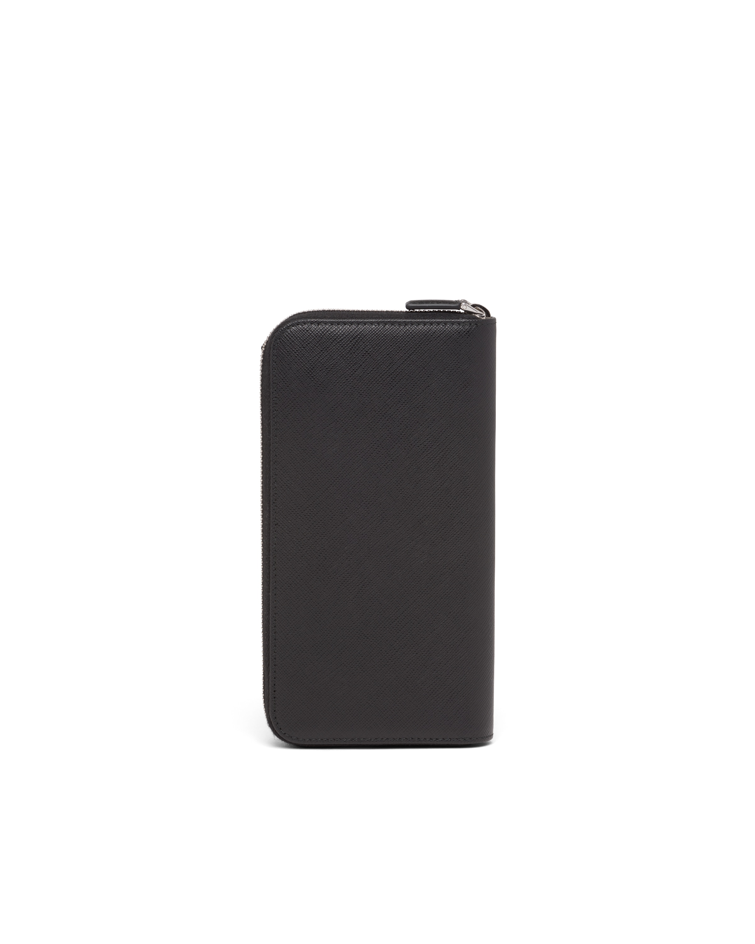 Prada Saffiano Wallet In Black