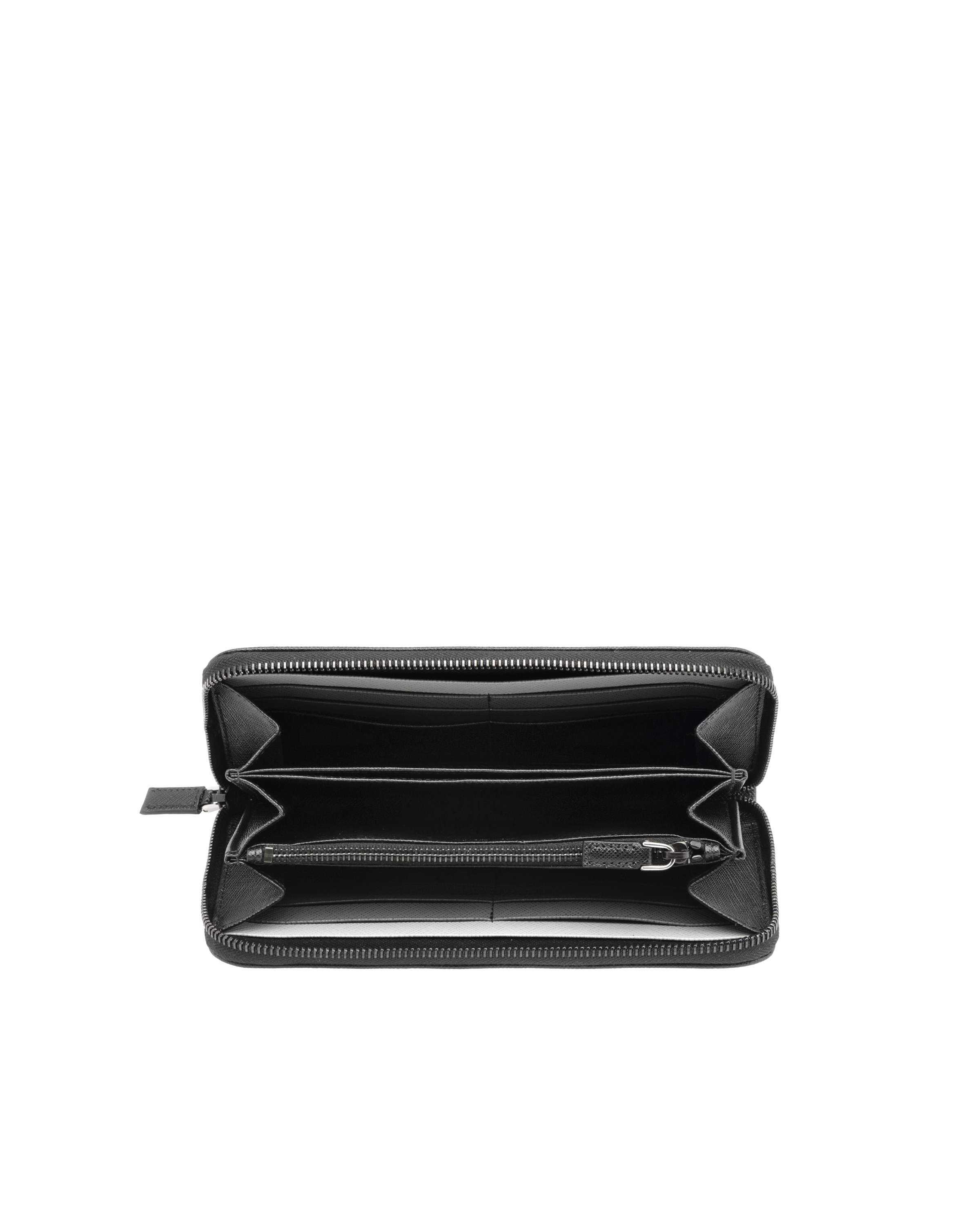 prada leather wallet