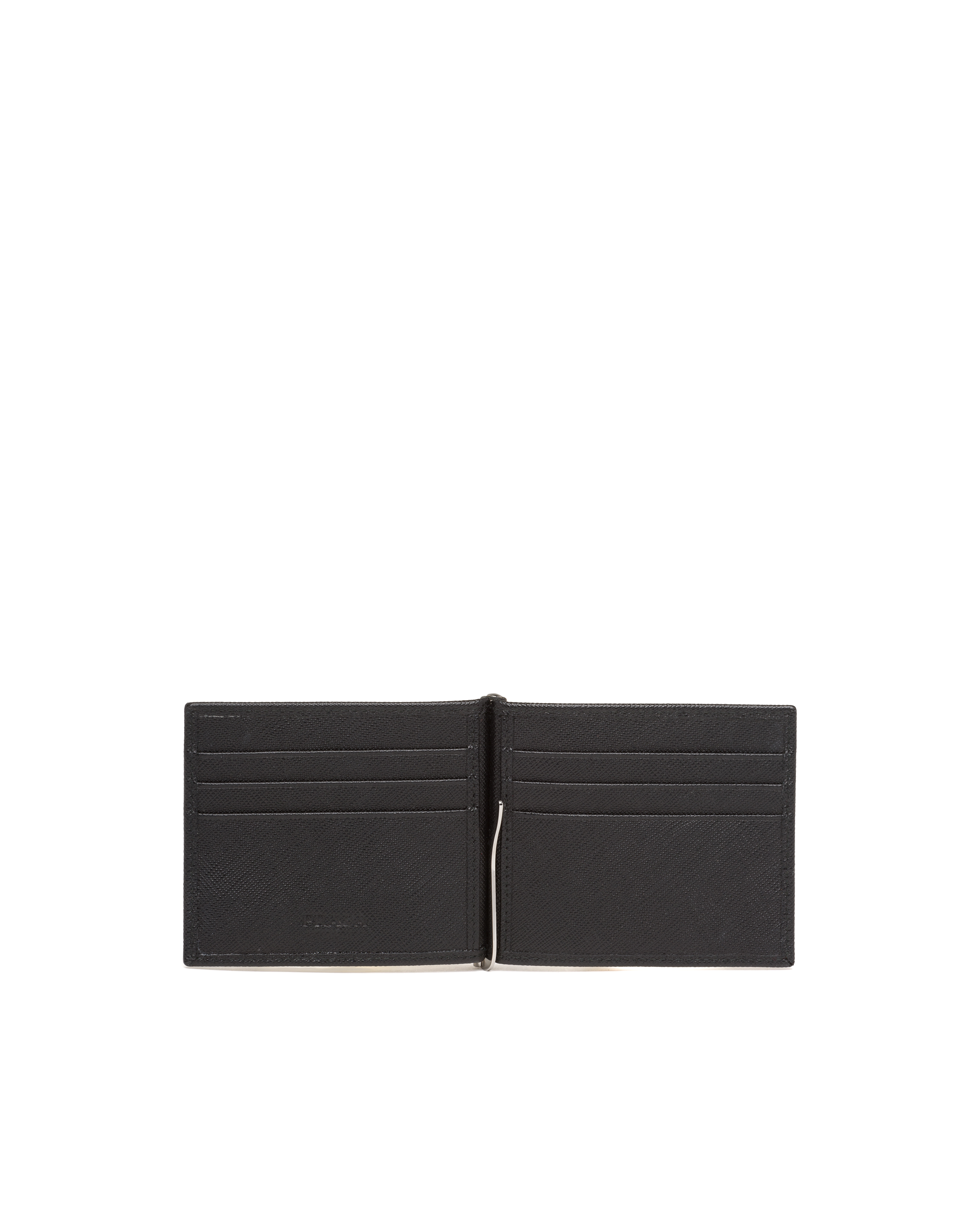Prada men's wallet saffiano leather online