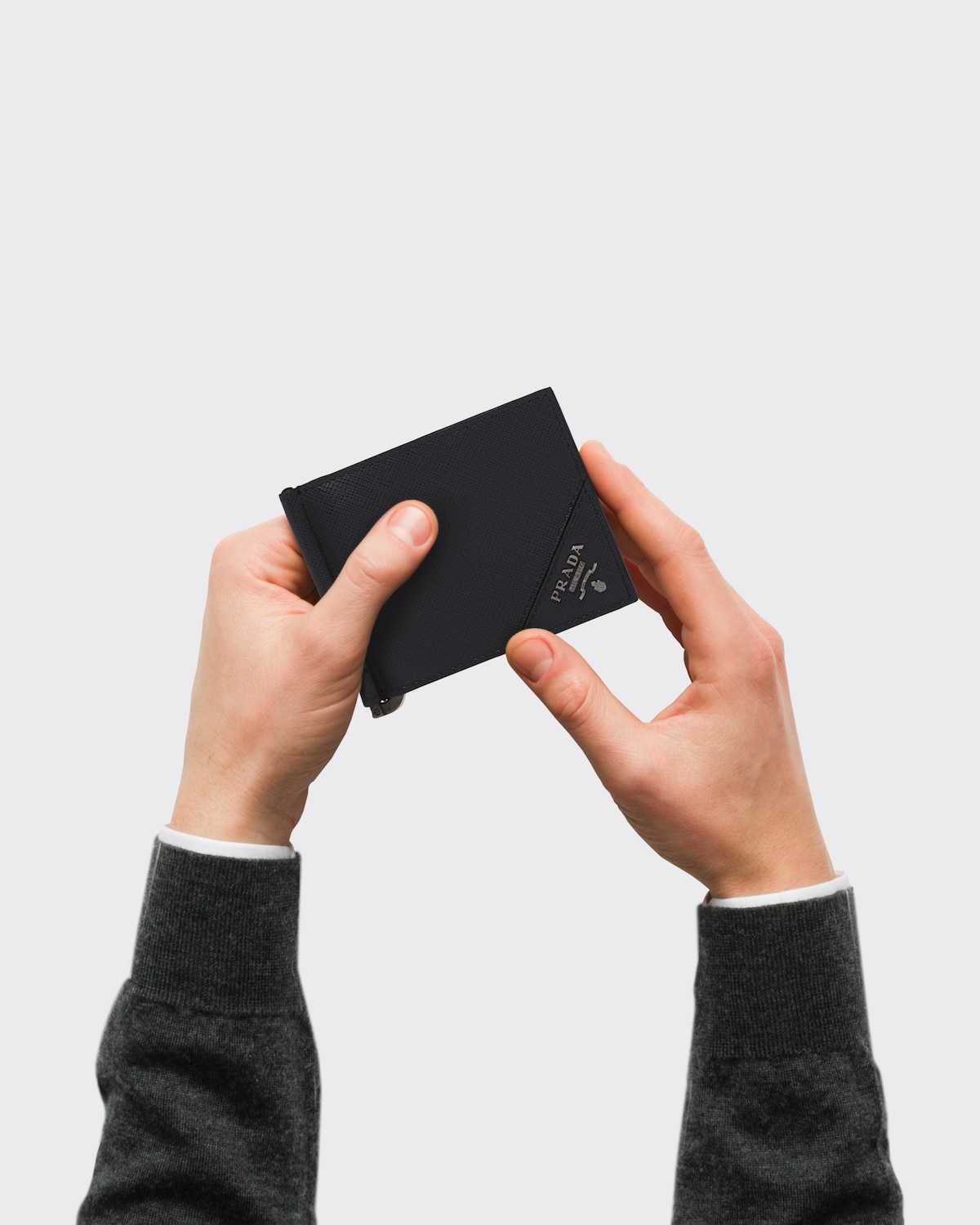 Prada Black Leather Wallet