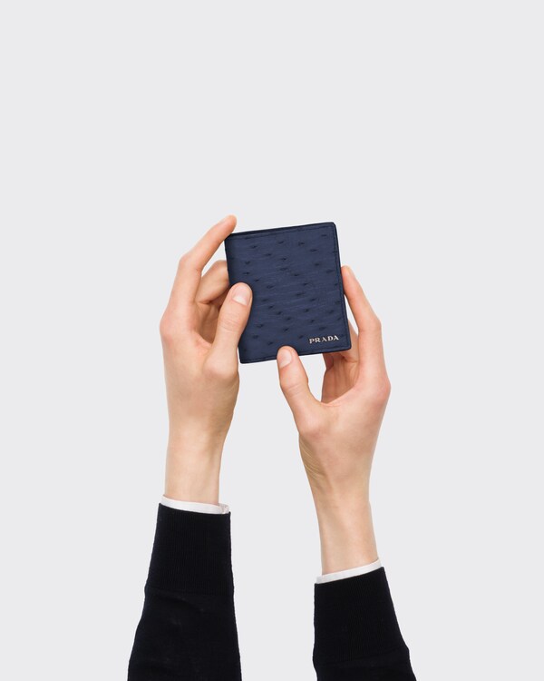Ostrich Leather Wallet Ostrich Leather Wallet