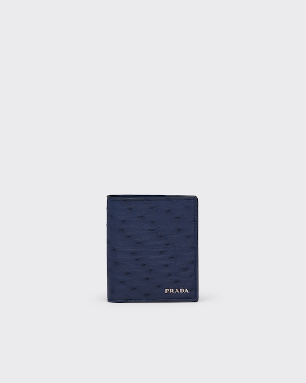Ostrich Leather Wallet Ostrich Leather Wallet
