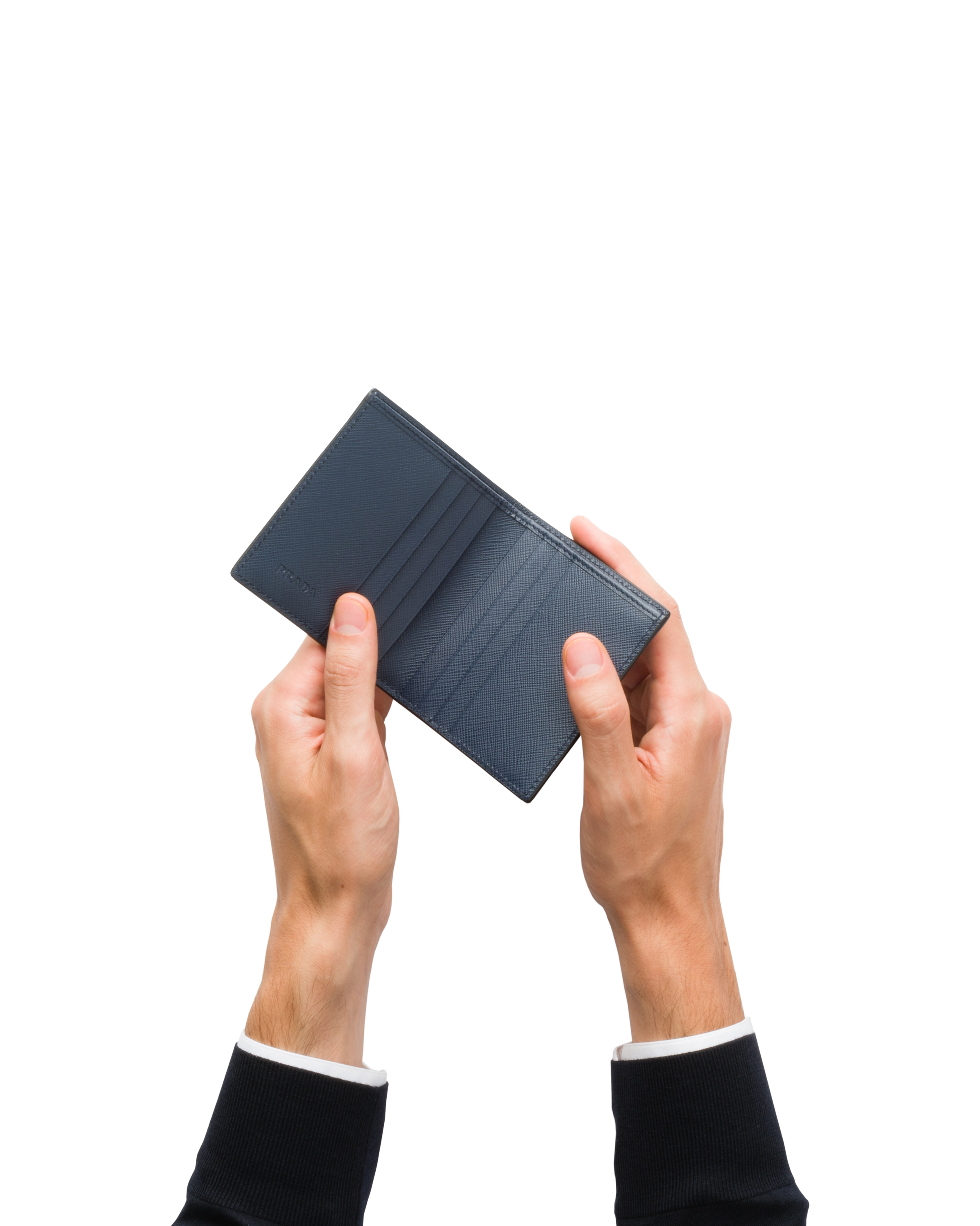 Prada Saffiano 皮革钱夹 6