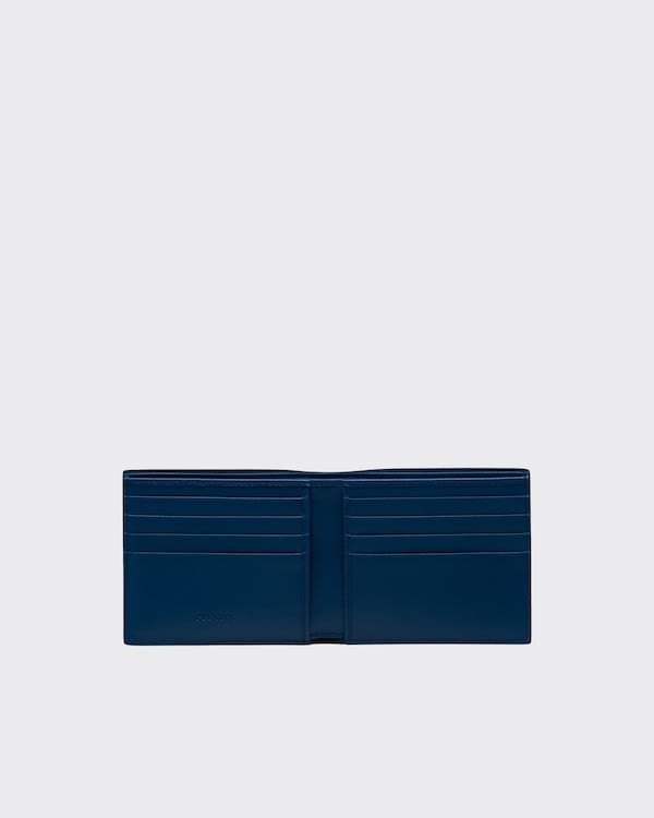 Ostrich leather wallet - Bluette Ostrich leather wallet - Bluette