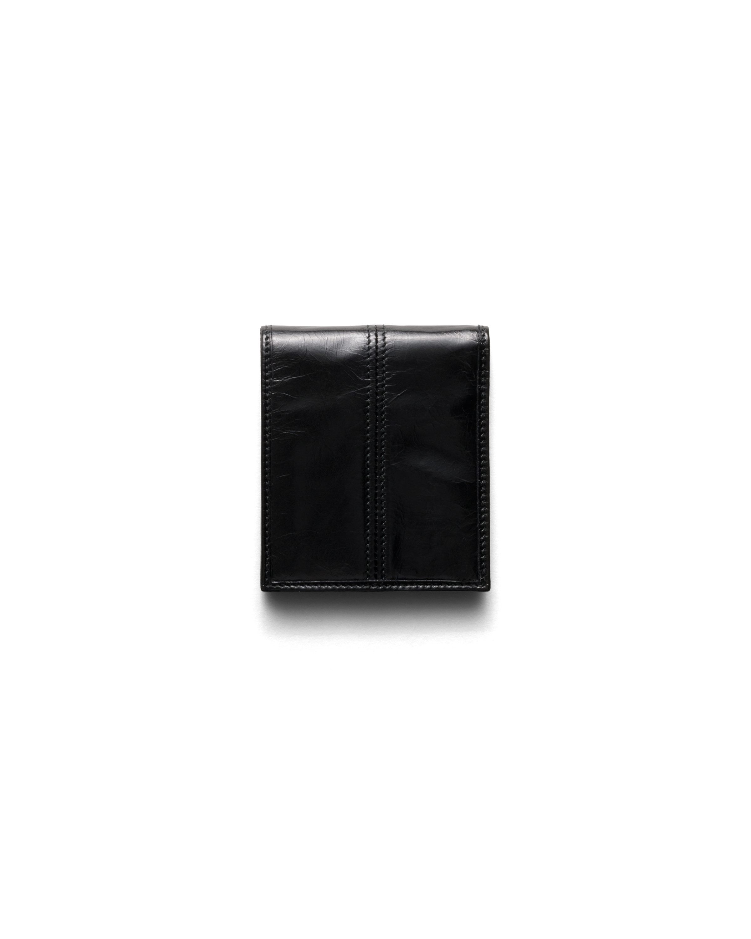 Prada Leather Triangle Wallet