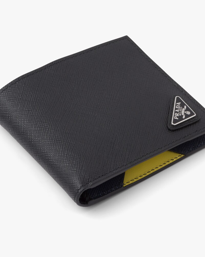 prada mens bifold wallet