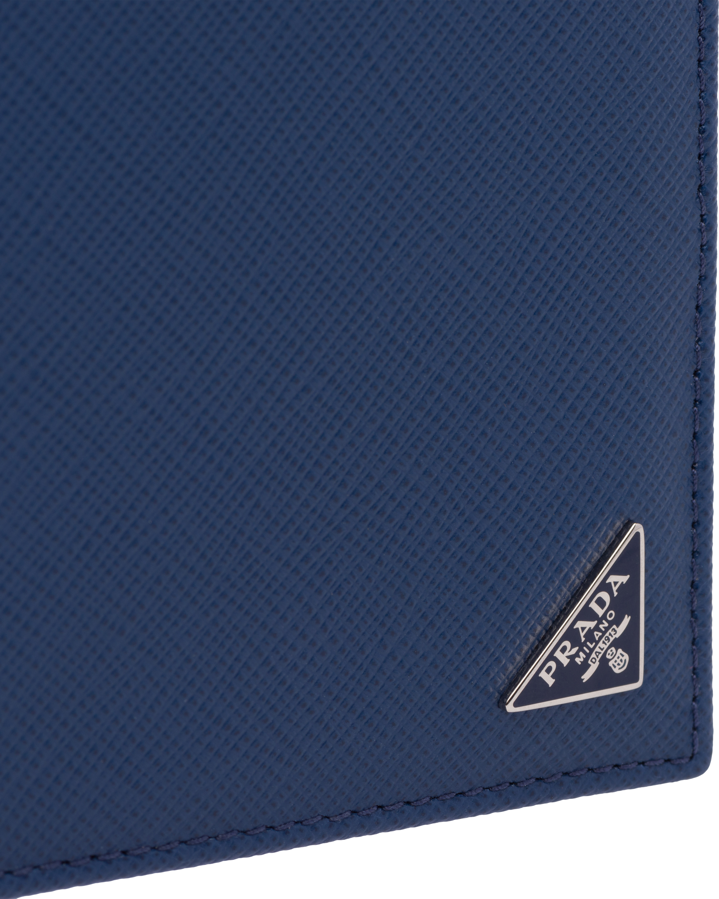 prada wallet blue