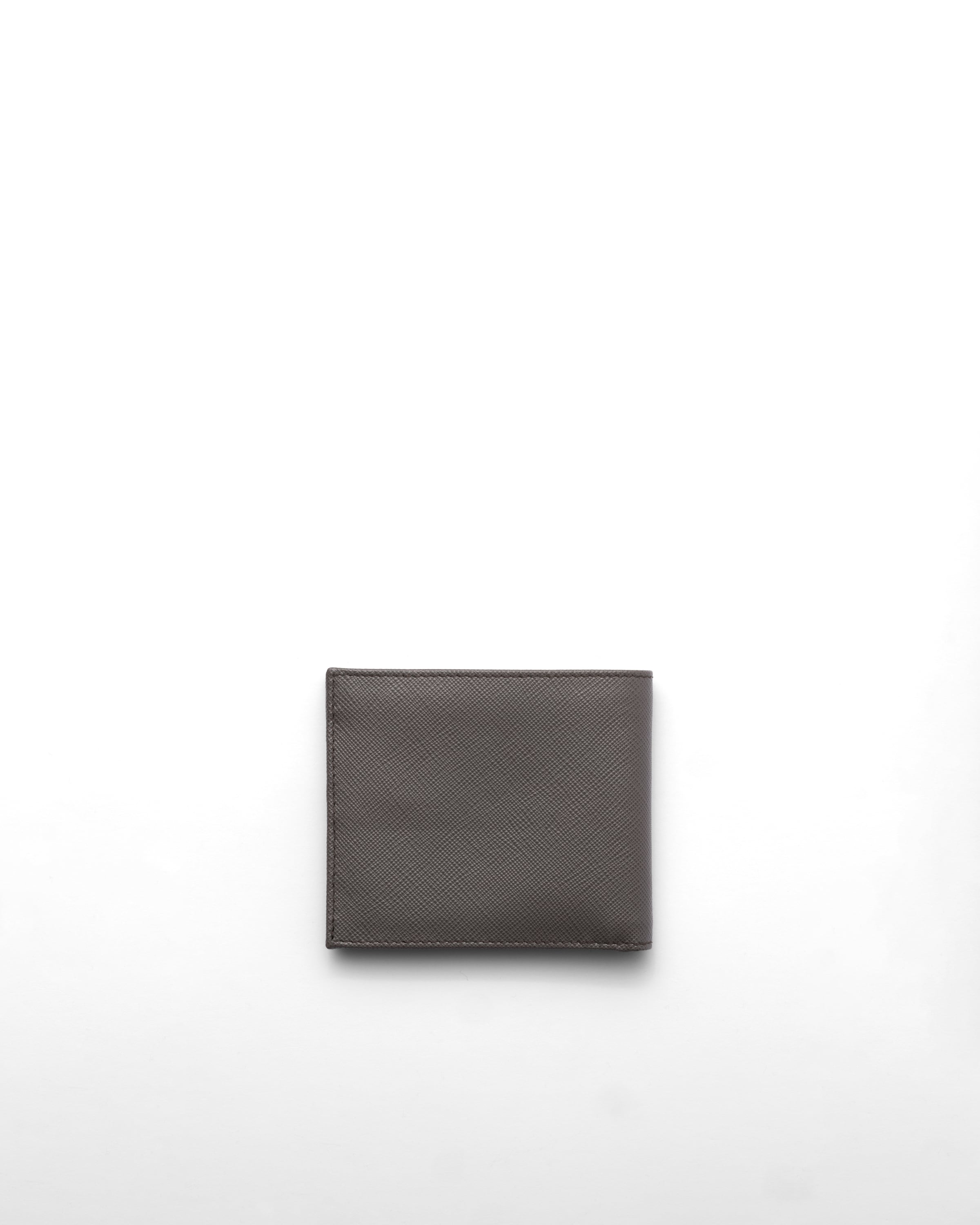 Prada Saffiano Leather Wallet With Coin Purse