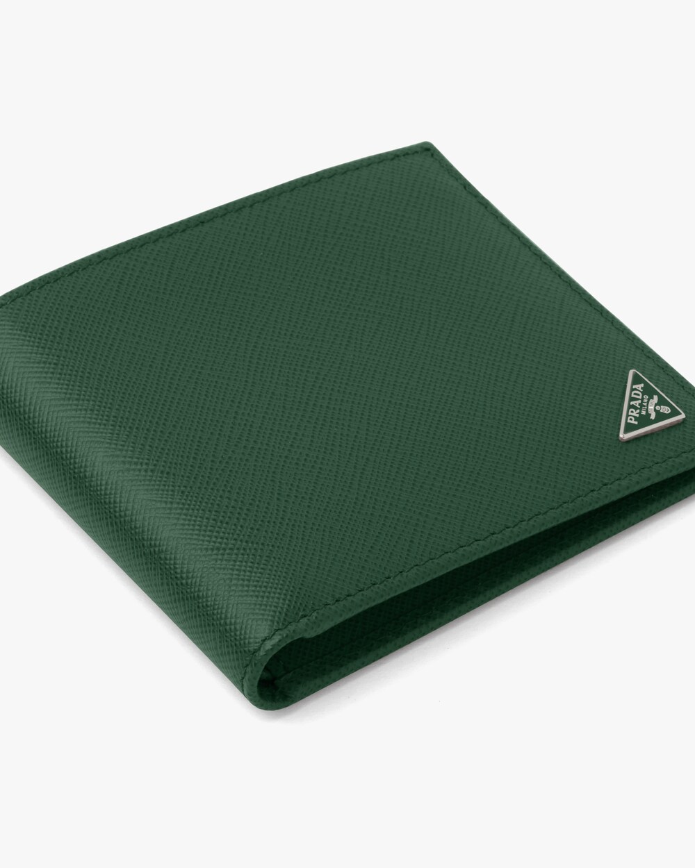 prada green wallet