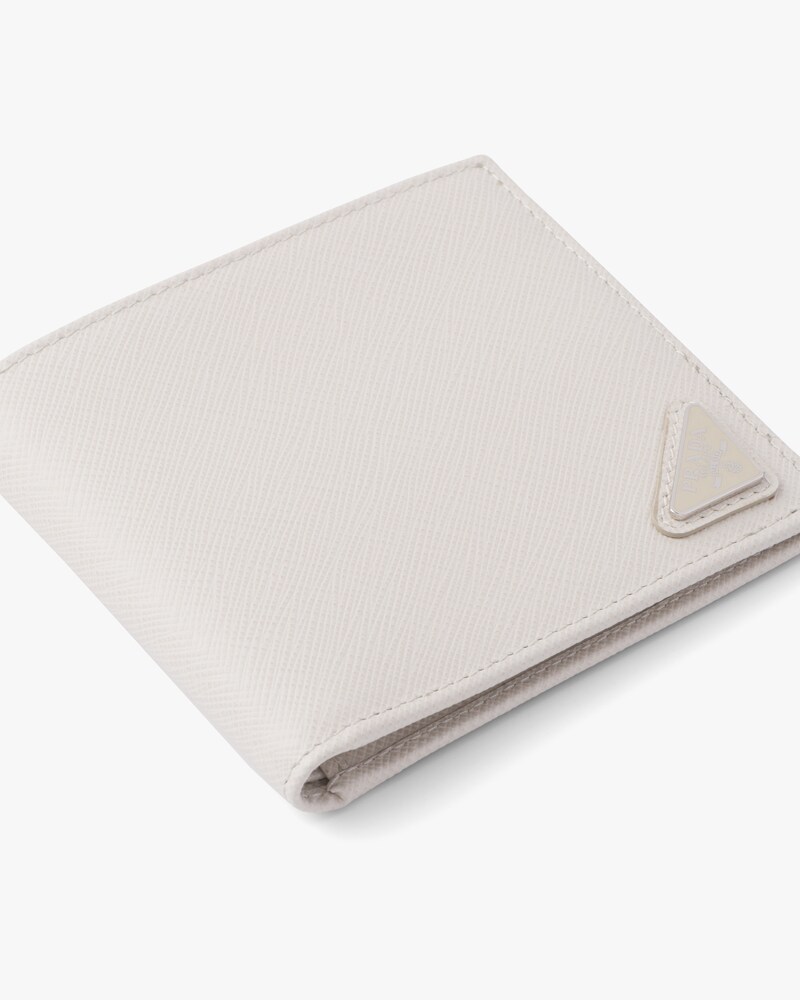 white prada wallet