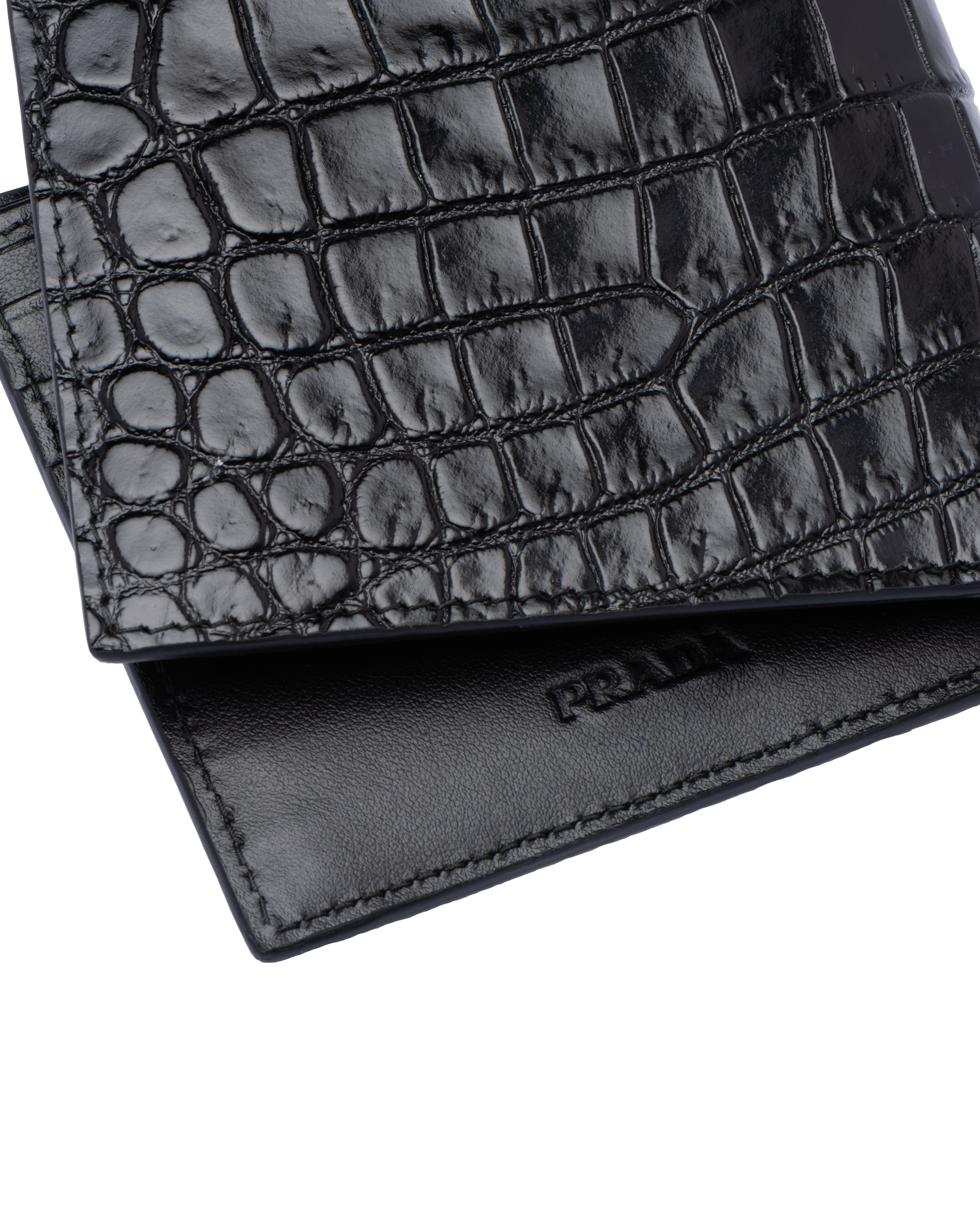 prada alligator wallet