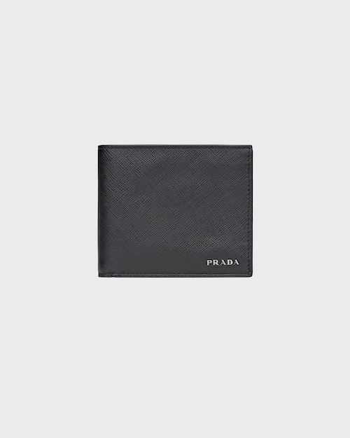 saffiano leather wallet prada price