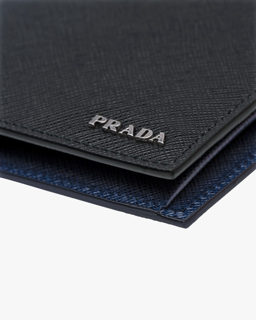 prada medium saffiano tab wallet