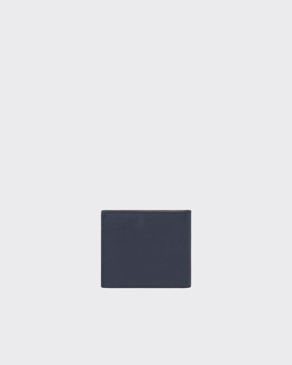 محفظة من جلد سافيانو مع محفظة للنقود المعدنية - أزرق بلطيقي/رمادي رخامي محفظة من جلد سافيانو مع محفظة للنقود المعدنية - أزرق بلطيقي/رمادي رخامي